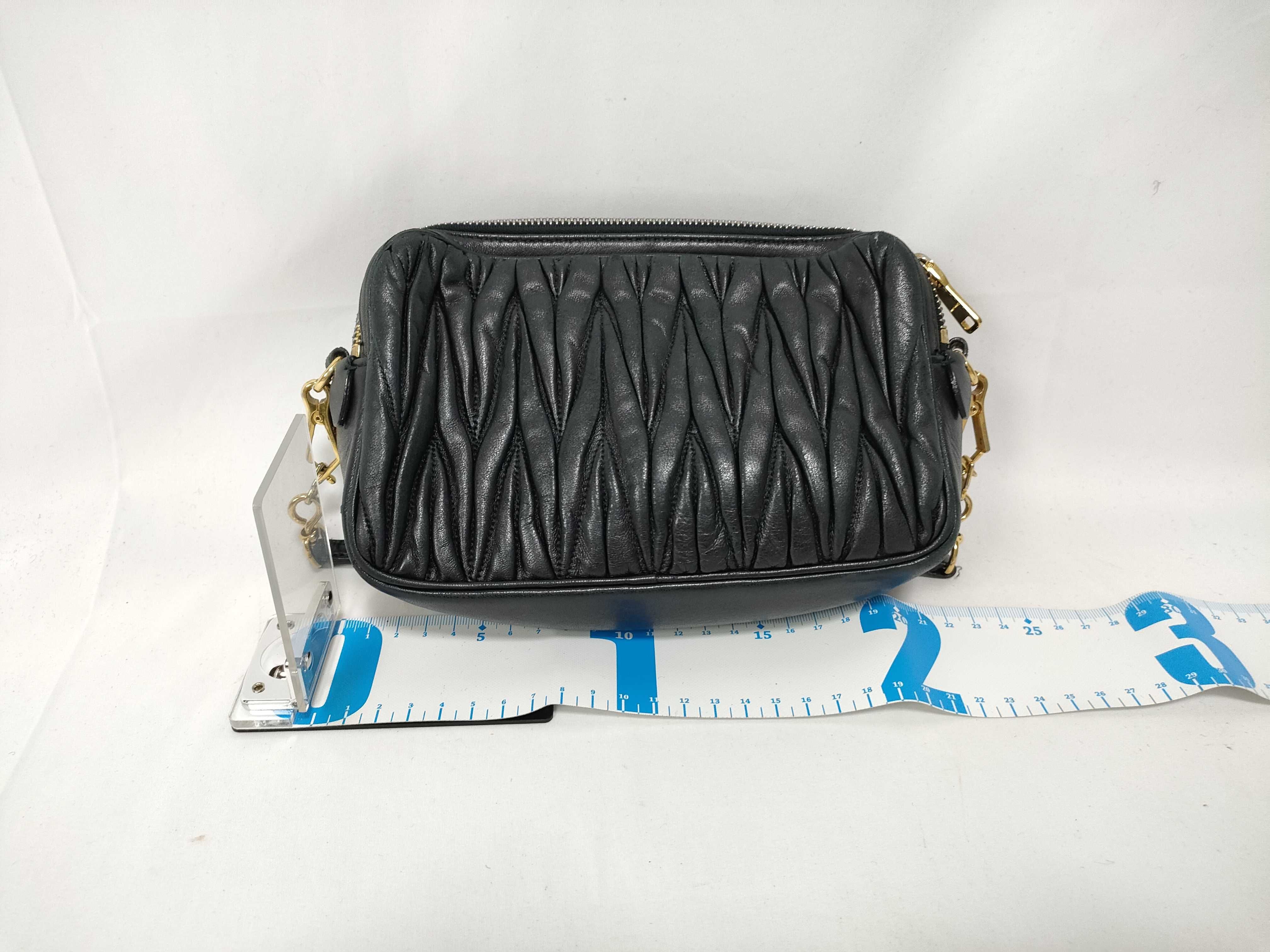 shoulder bag matelasse black shoulder bag — view 2
