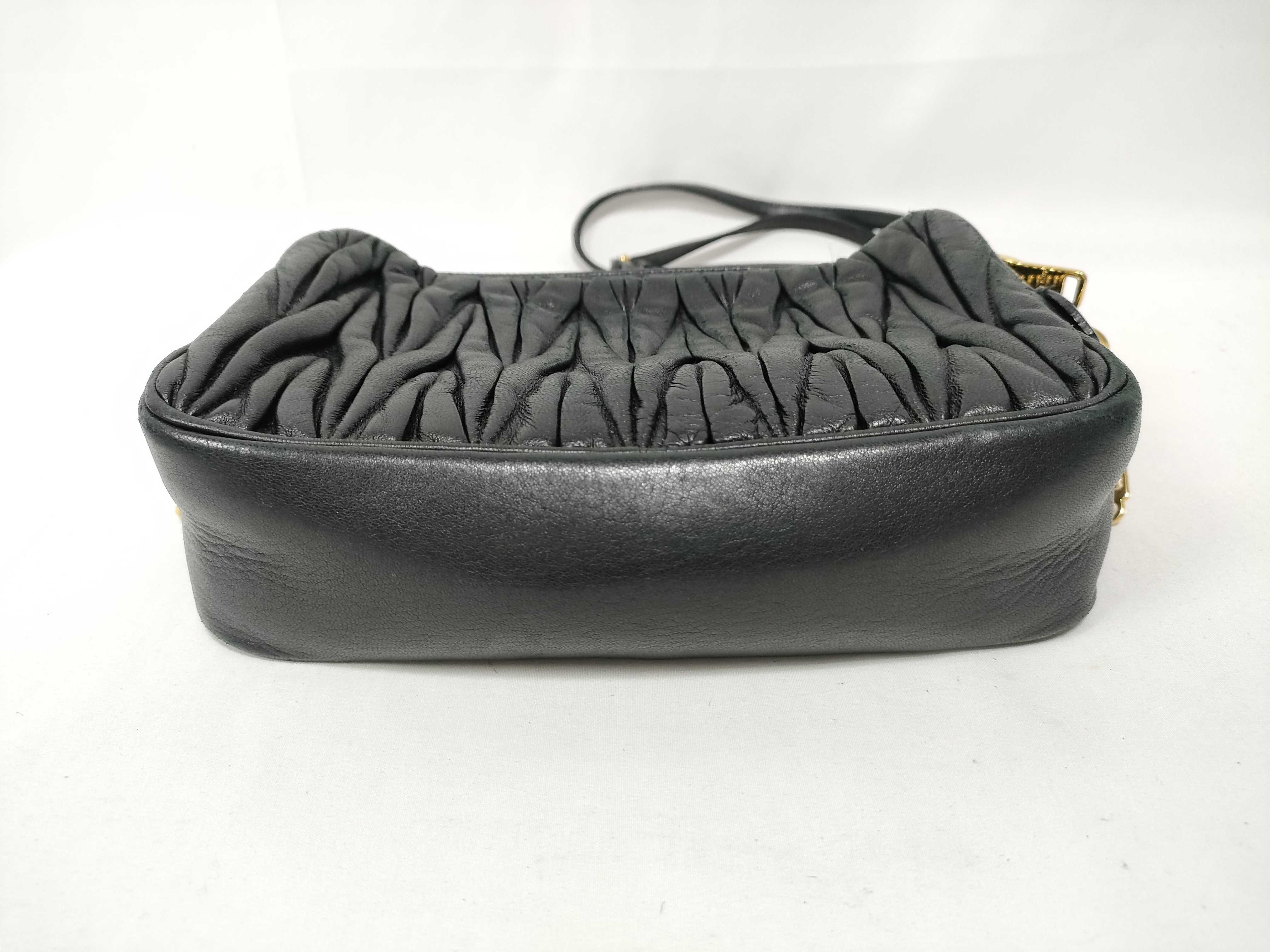 shoulder bag matelasse black shoulder bag — view 3