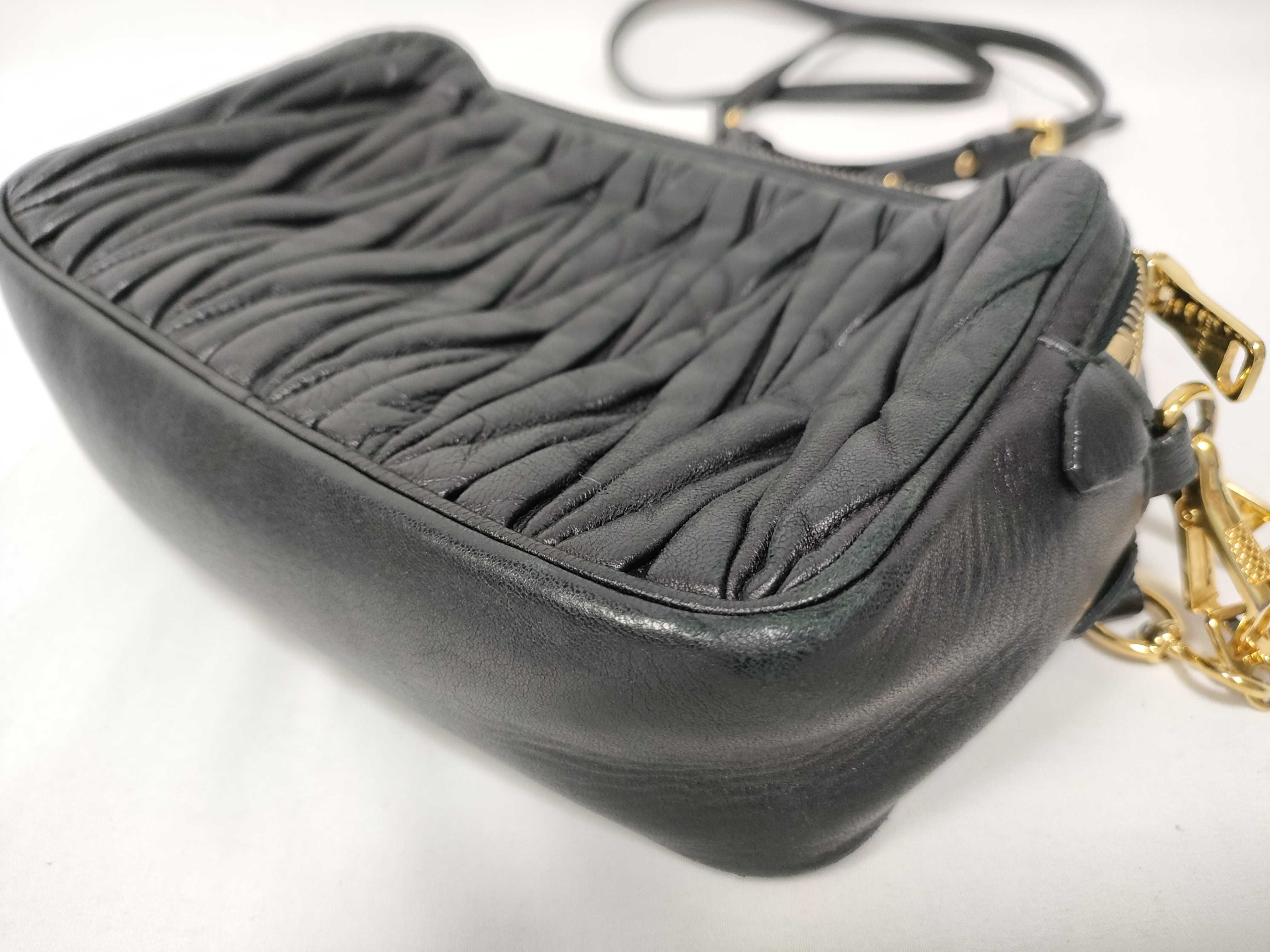 shoulder bag matelasse black shoulder bag — view 5