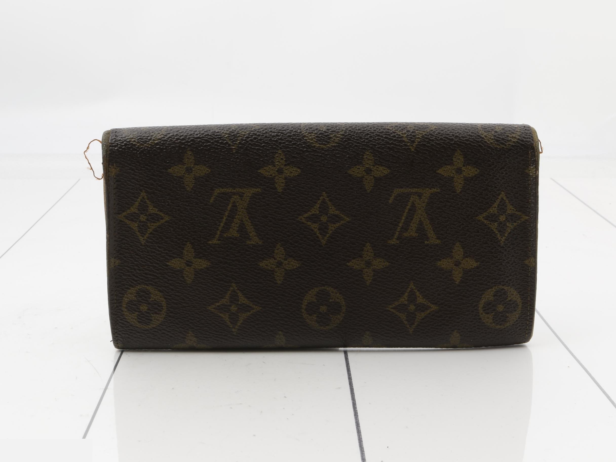 Monogram Long Wallet Portefeuille Sarah — view 2