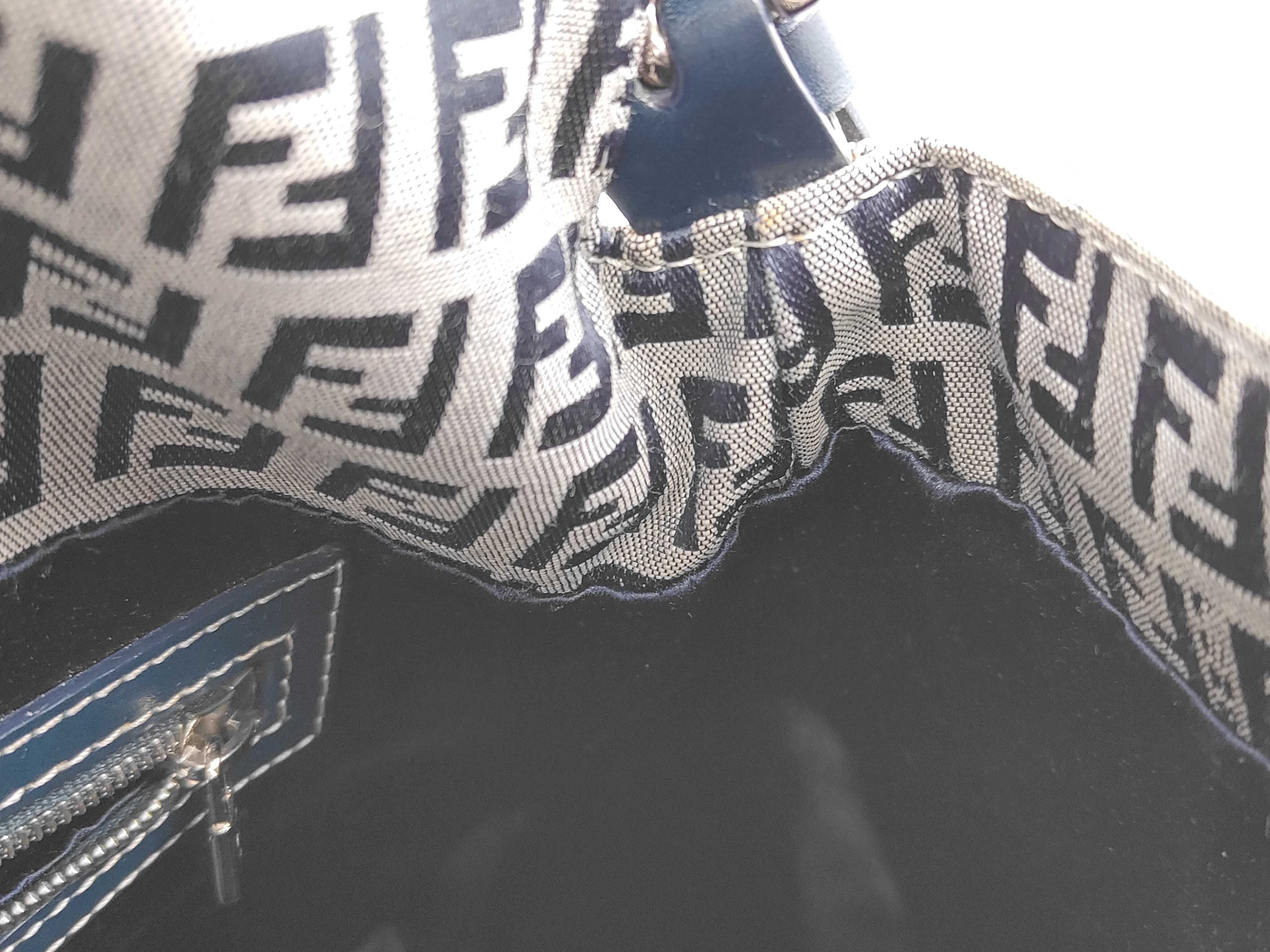 Zucchino Bucket Bag, Navy — view 11