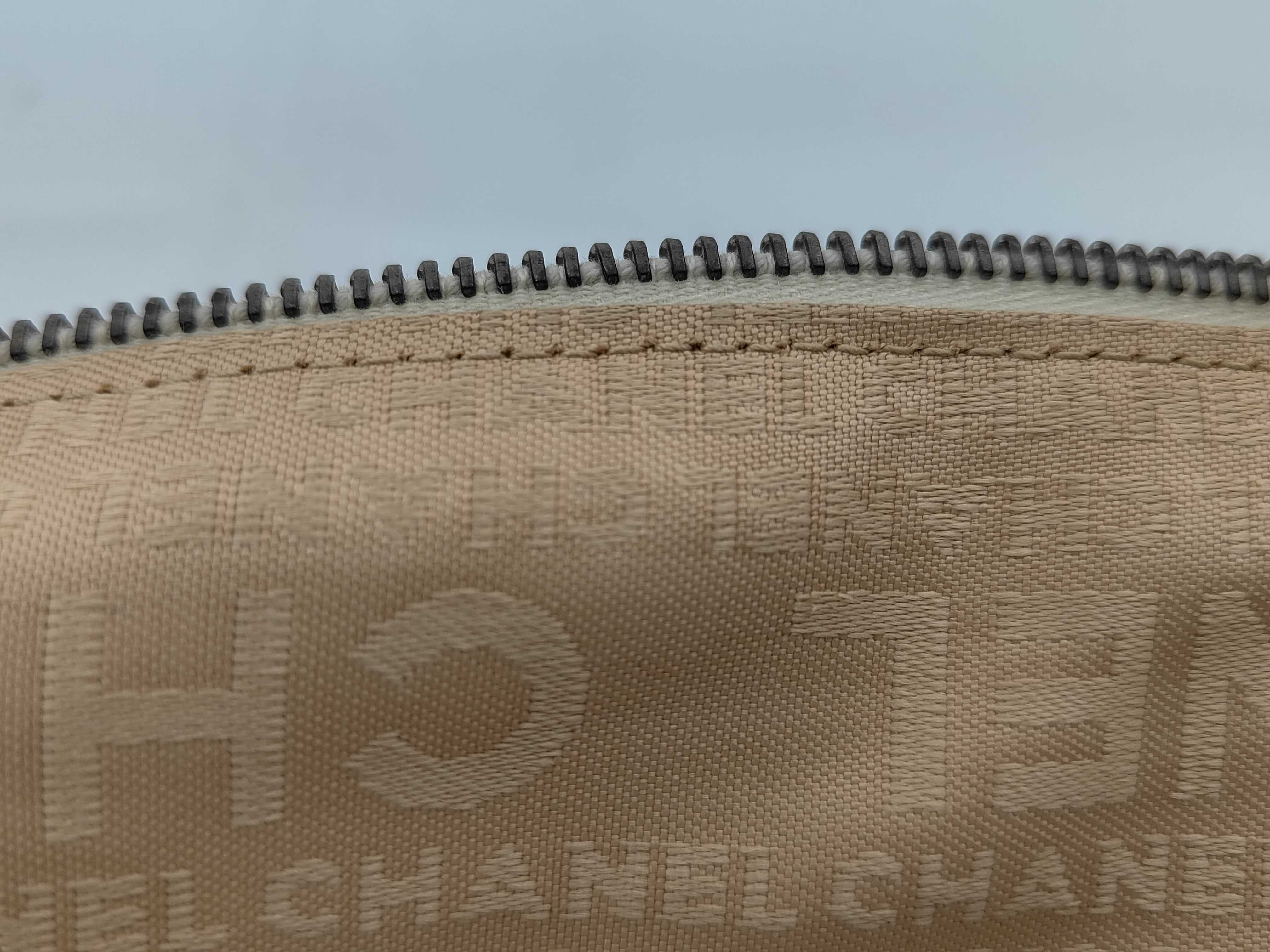 Coco Mark Handbag, Perforated Beige, with Seal/Card — view 14