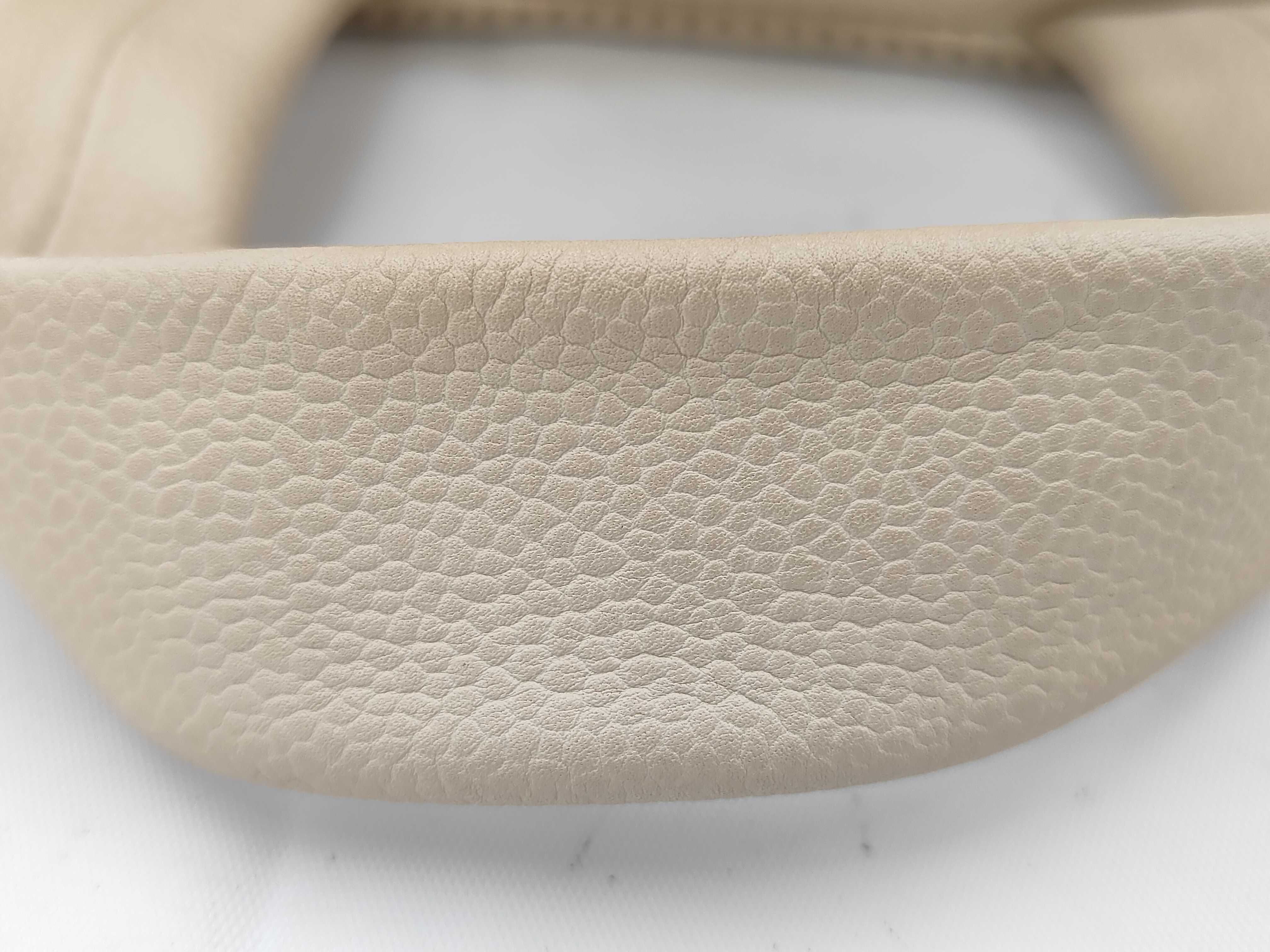 Coco Mark Handbag, Perforated Beige, with Seal/Card — view 4