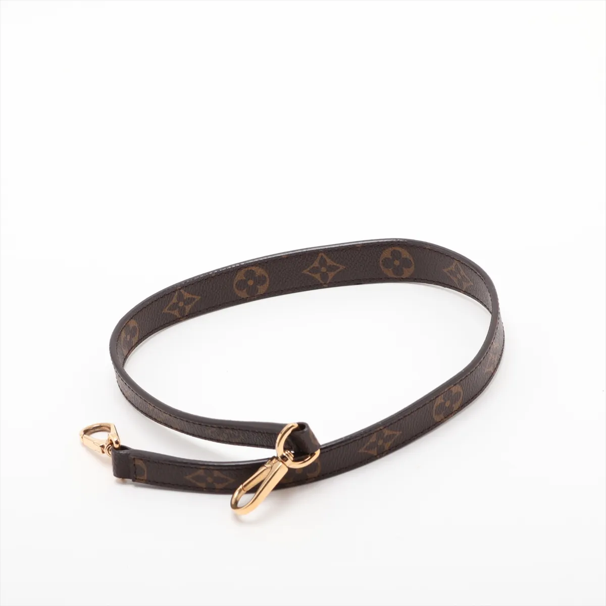 Monogram Montaigne MM M41056 CA1184 Brown, clochette strap cracked. — view 7