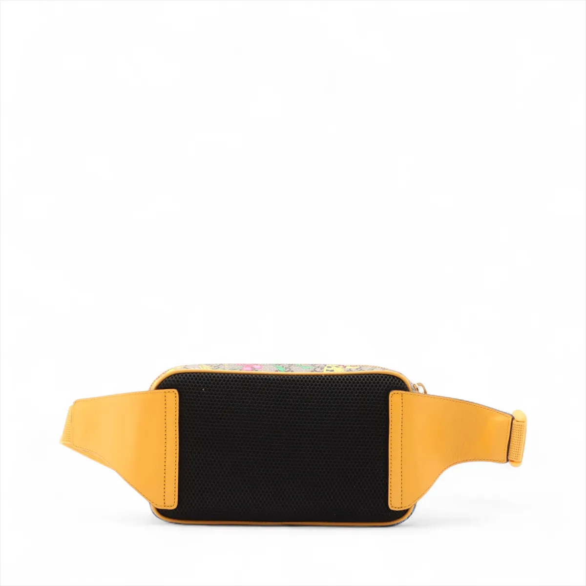 GG Flora Ophidia PVC x Leather Body Bag, Yellow, 574796 — view 2
