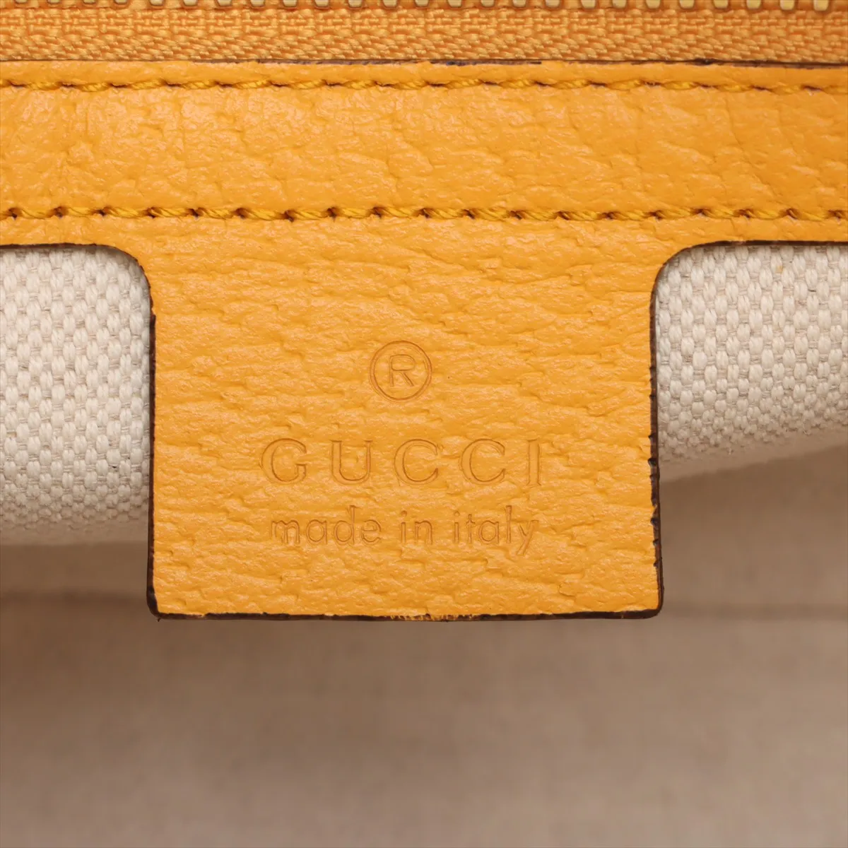 GG Flora Ophidia PVC x Leather Body Bag, Yellow, 574796 — view 10