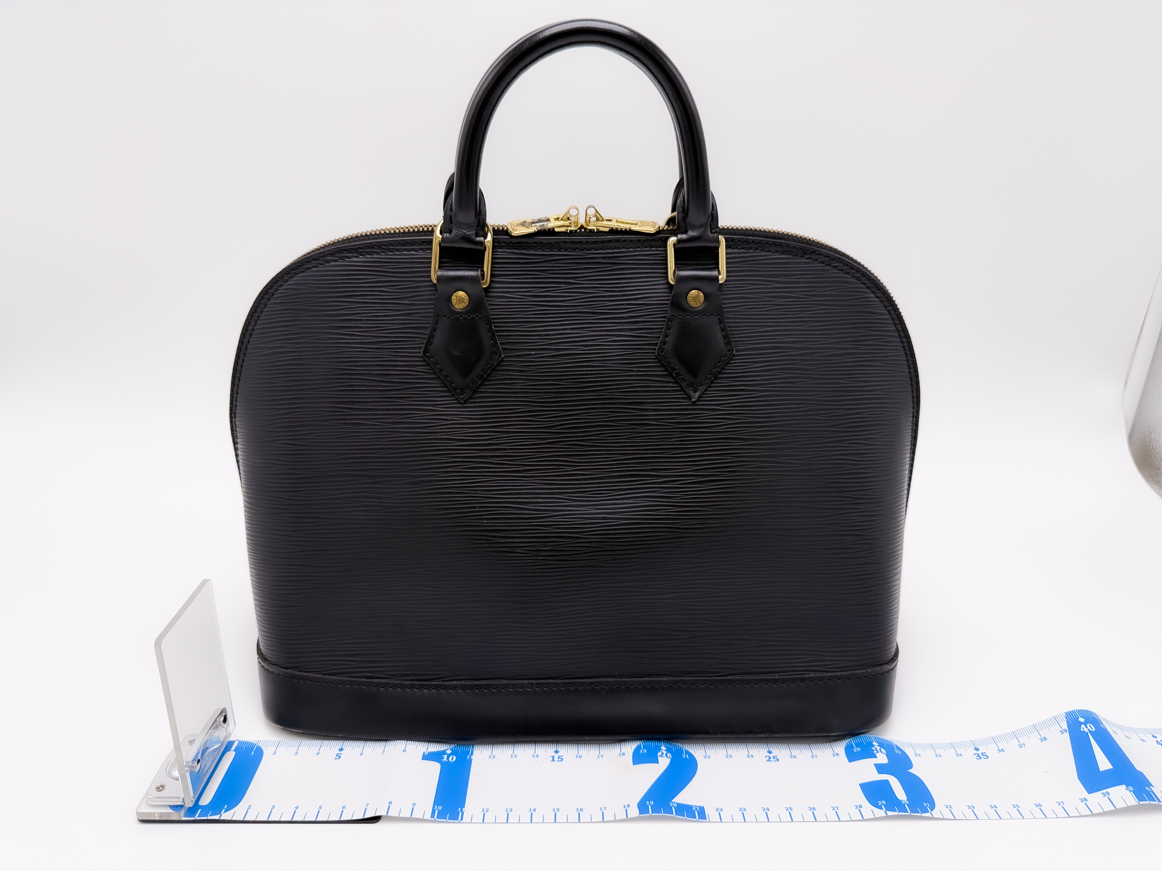 Epi M40302 Alma PM Noir MI0939 Handbag — view 2