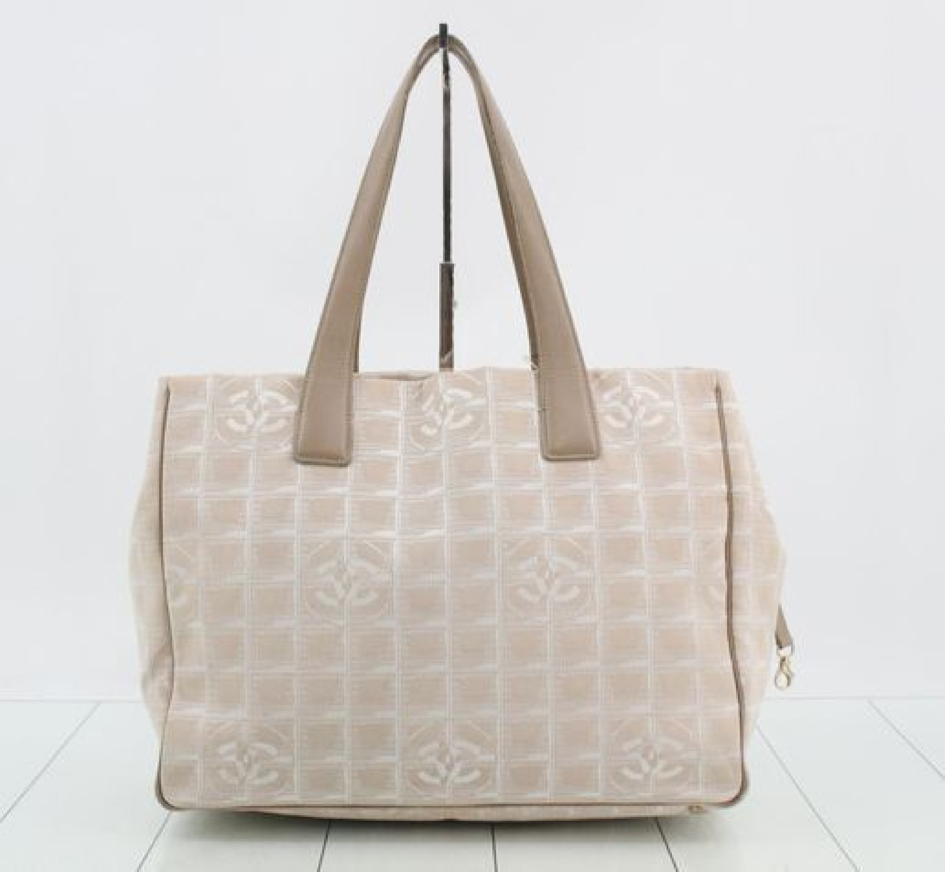 New Travel Line Beige Tote Bag — view 2