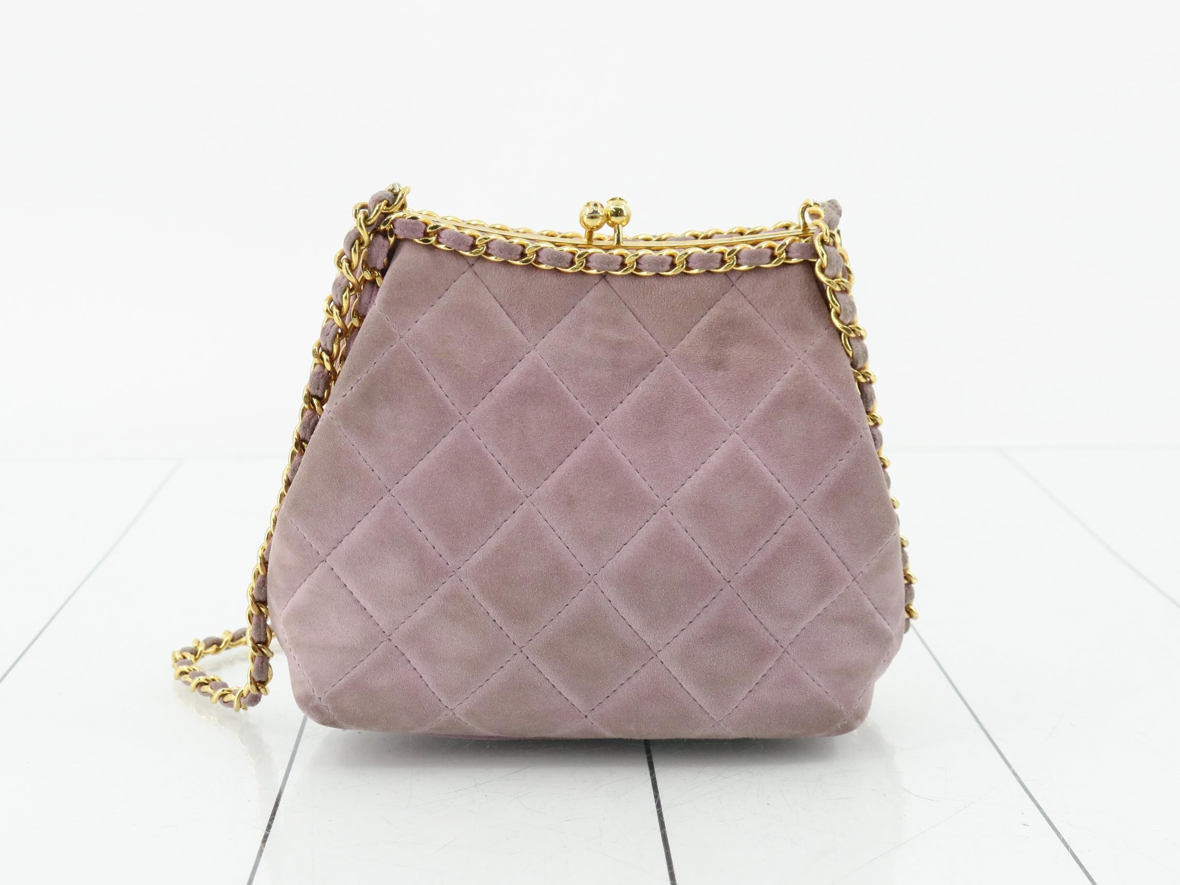 Matelassé coin purse shoulder bag — view 2
