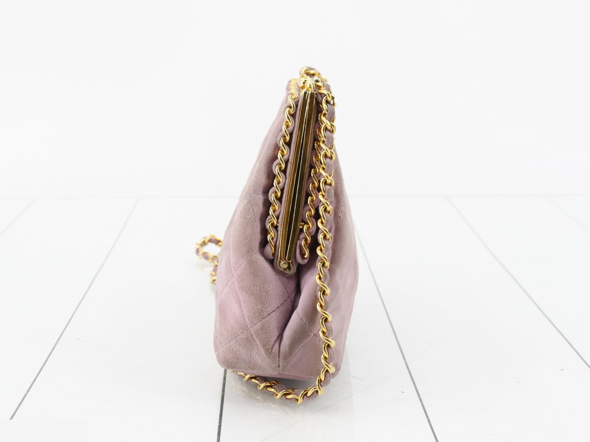 Matelassé coin purse shoulder bag — view 3