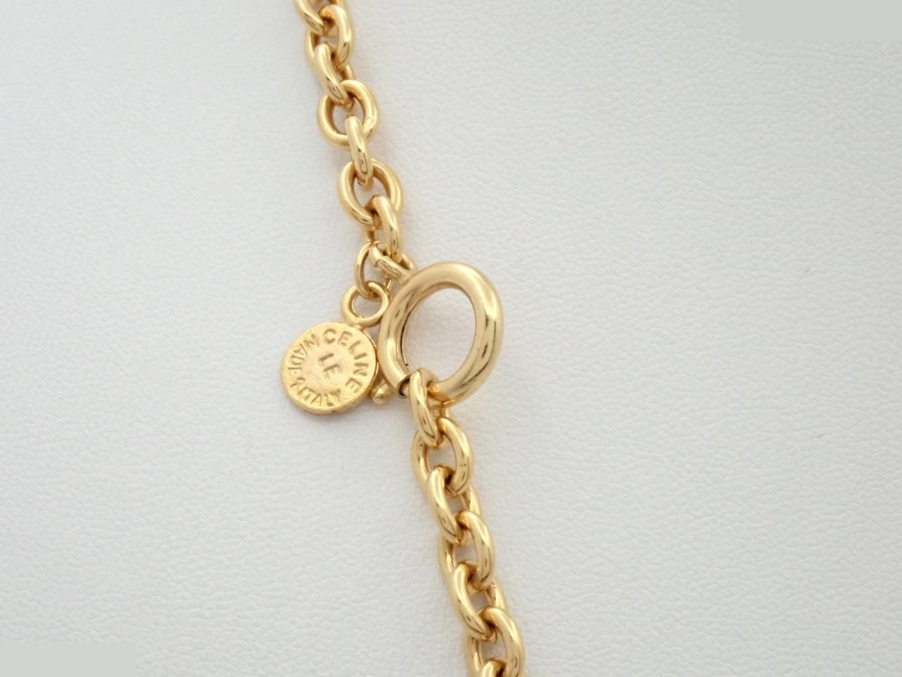 Gold rhinestone chain, approximately 60cm — view 2