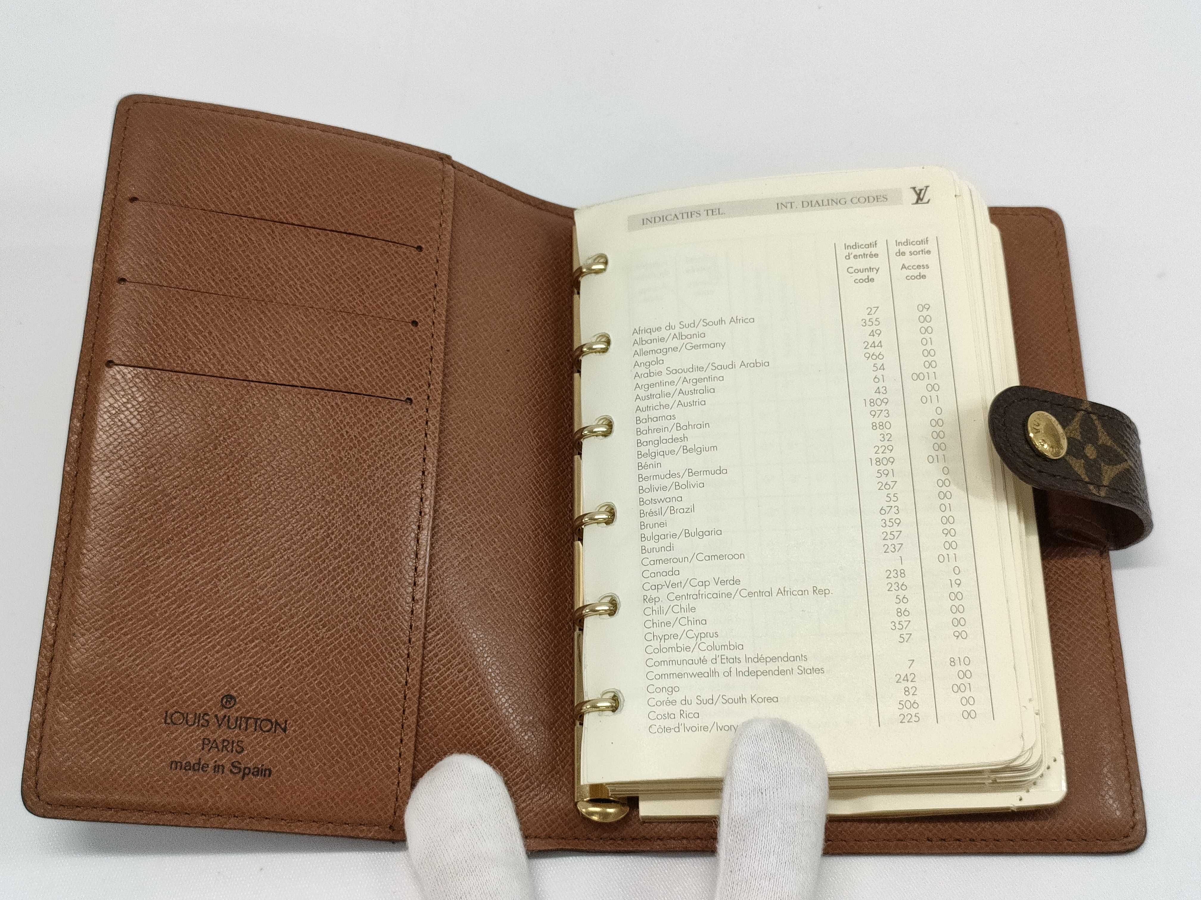 Monogram R20005 Agenda PM Notebook Cover — view 8