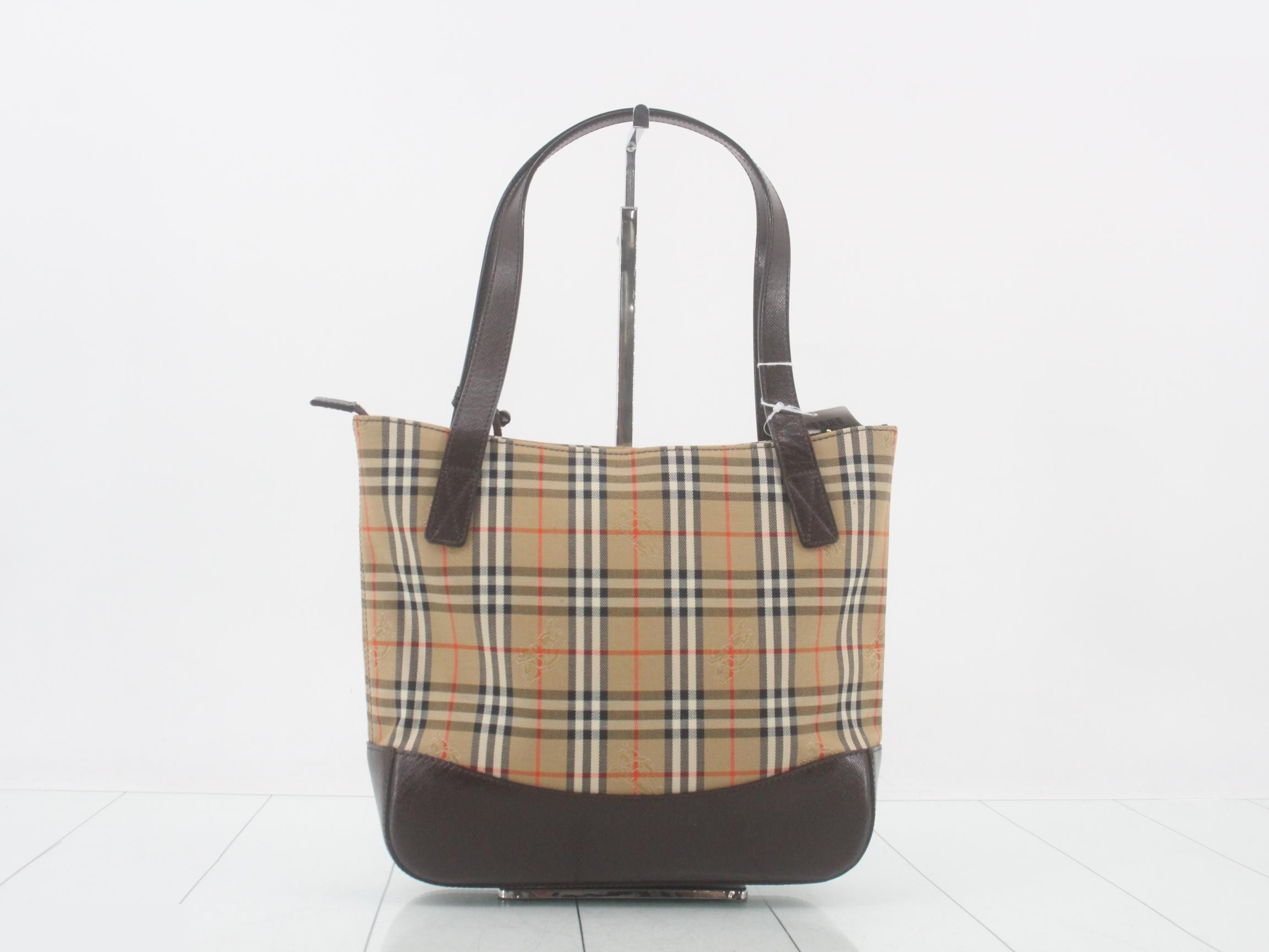 Burberrys Nova Check Semi-Shoulder Bag — view 2