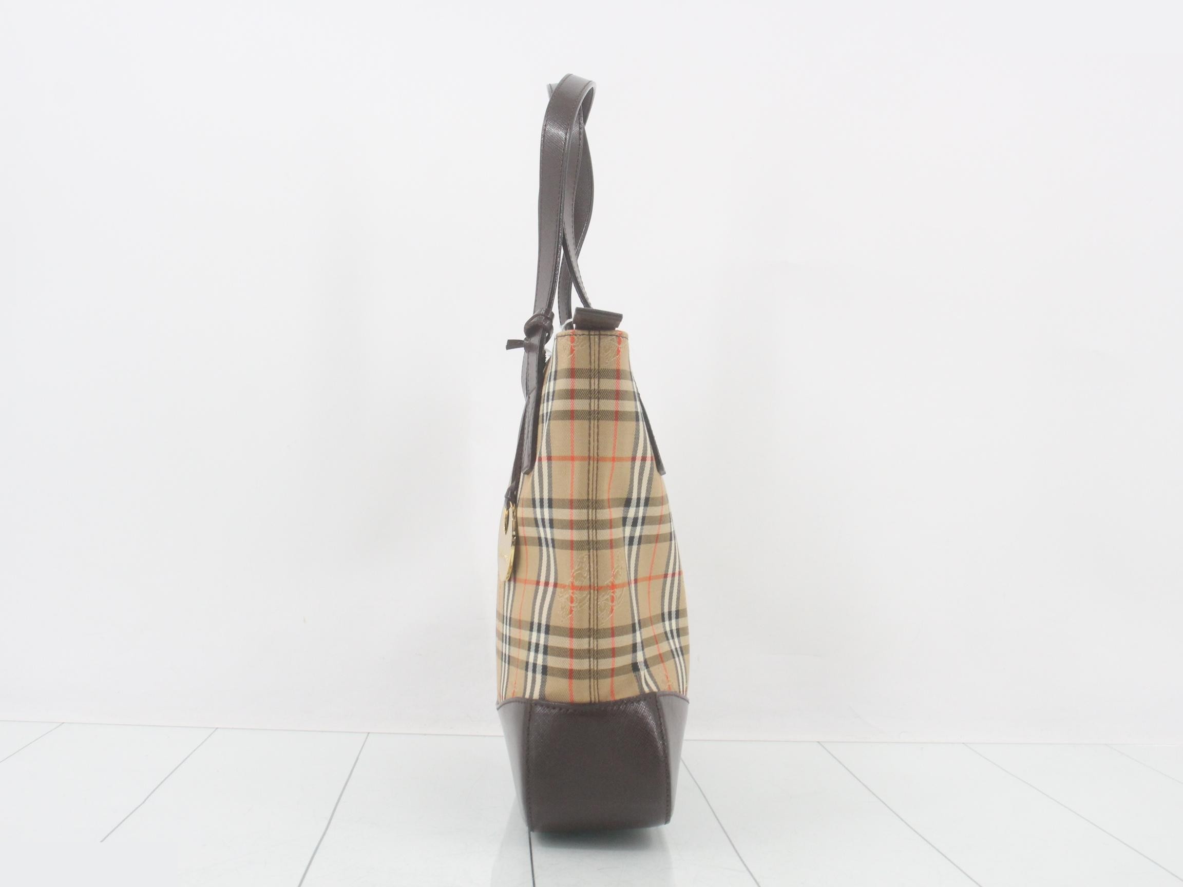 Burberrys Nova Check Semi-Shoulder Bag — view 3