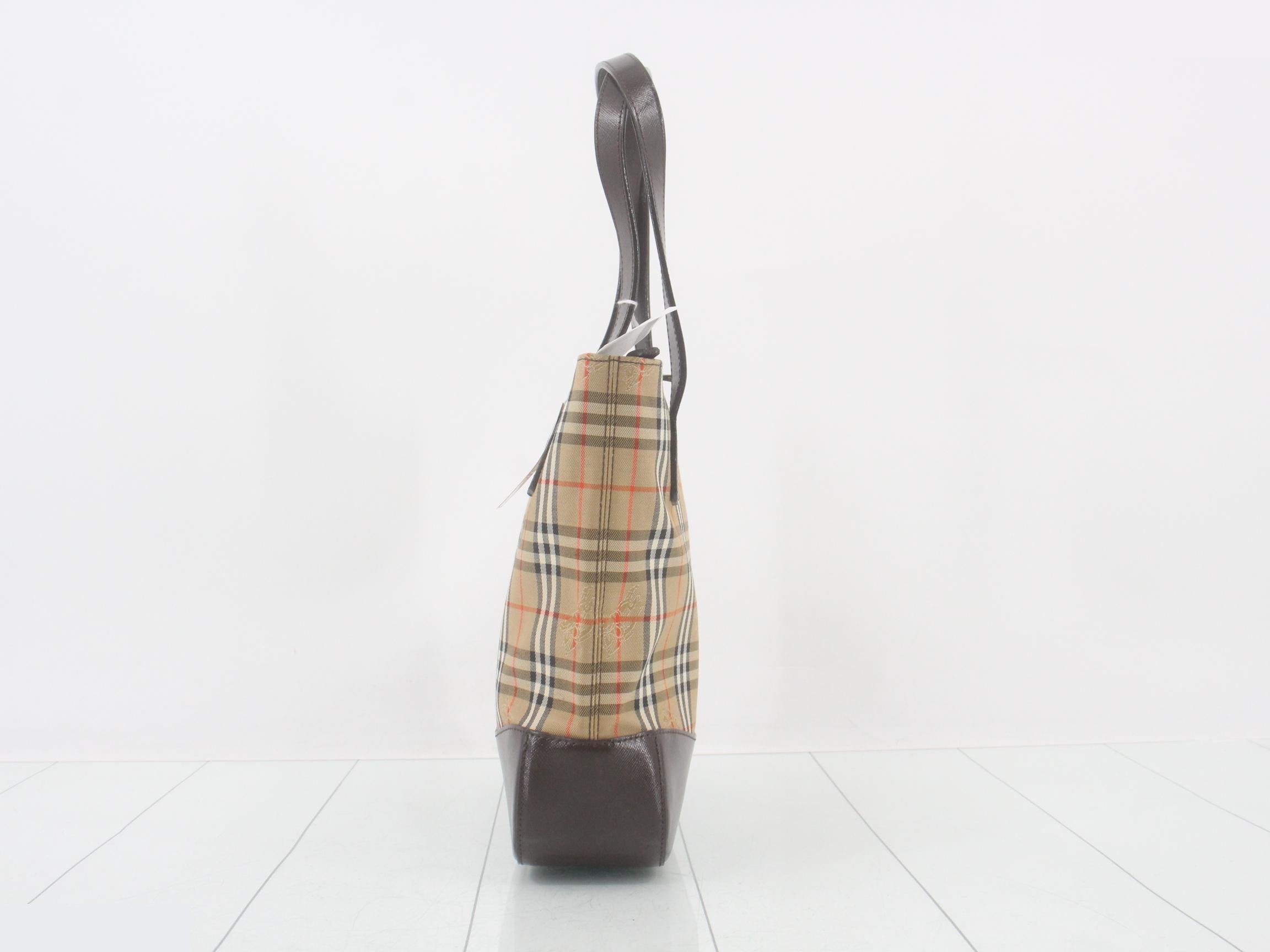 Burberrys Nova Check Semi-Shoulder Bag — view 4