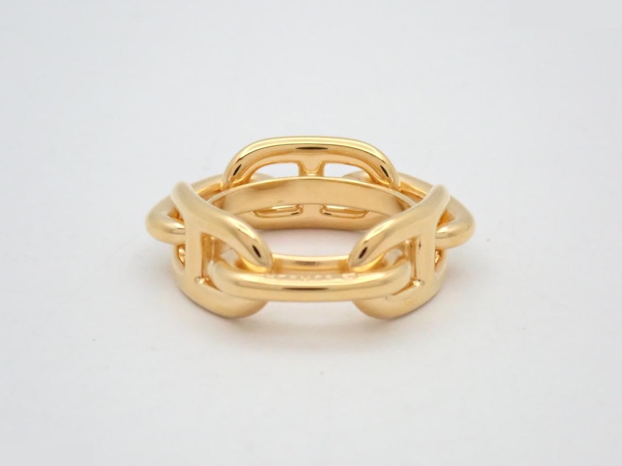 Chaine d'Ancre scarf ring, gold hardware — view 2