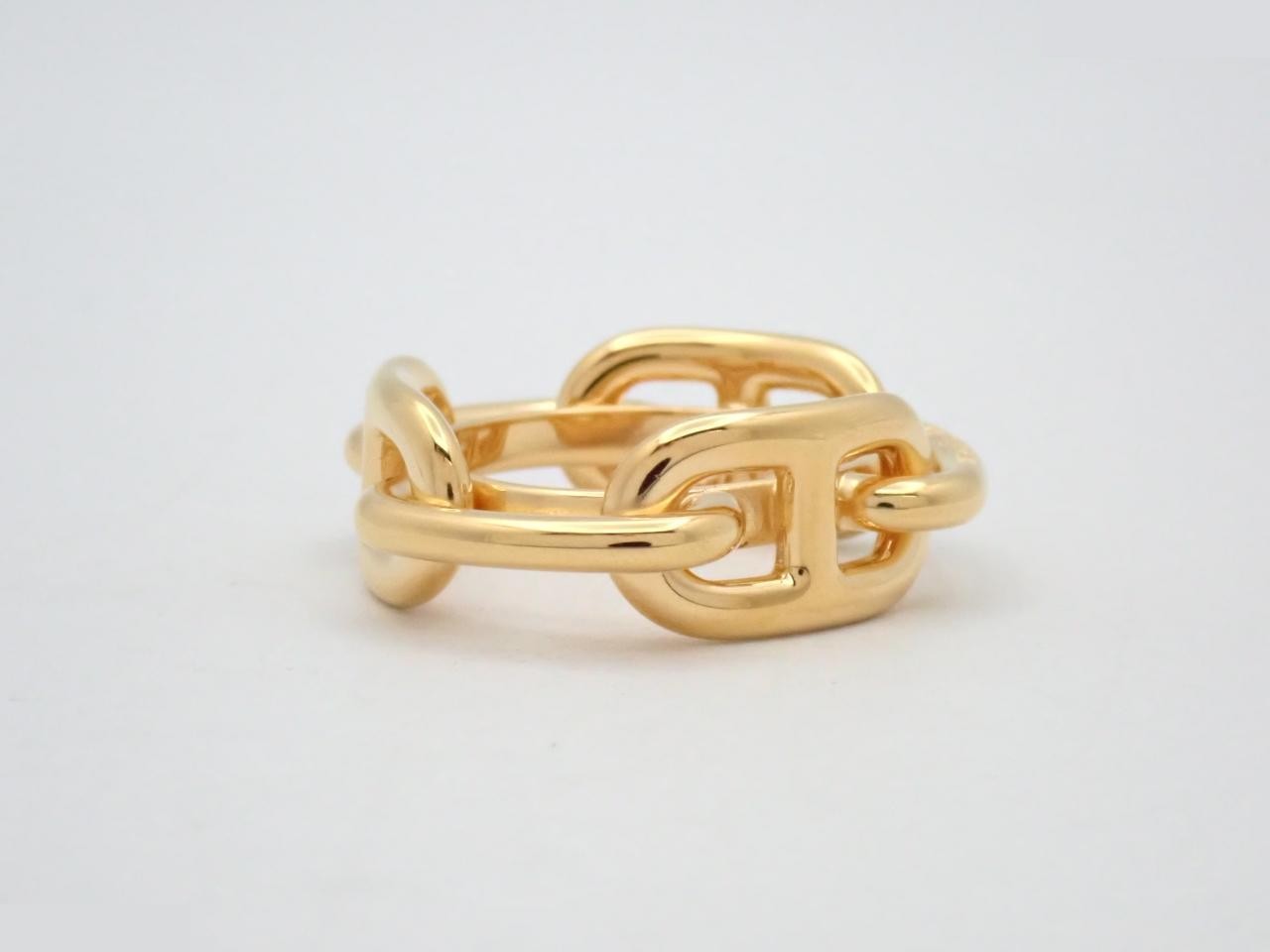 Chaine d'Ancre scarf ring, gold hardware — view 3
