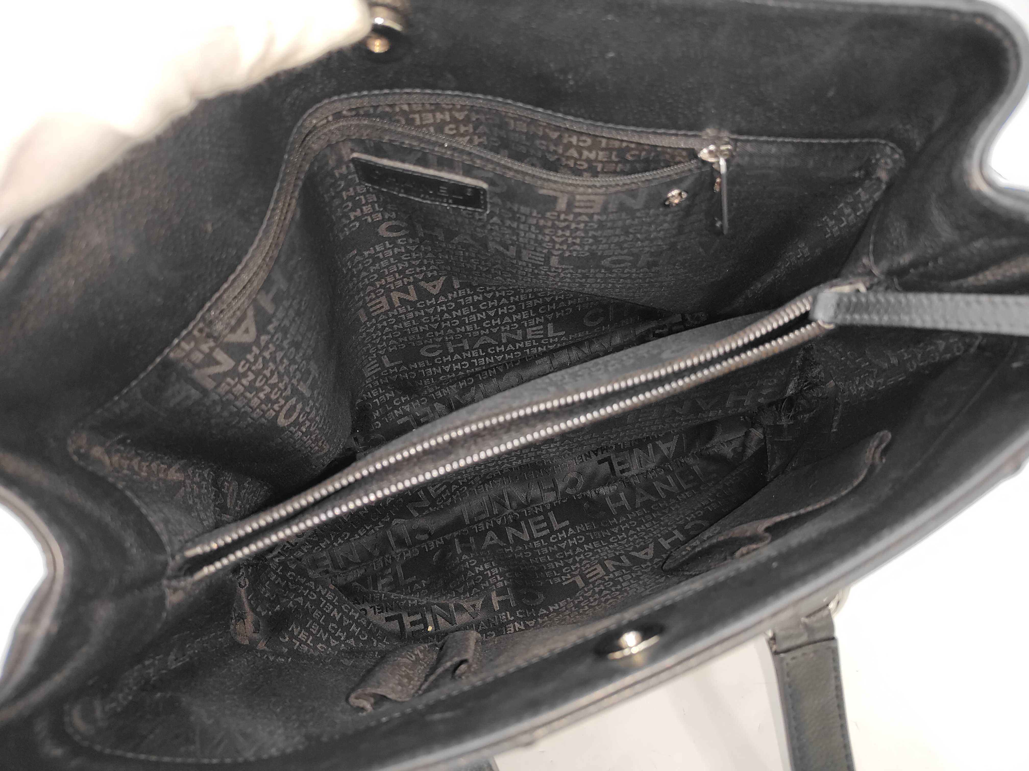 Caviar Leather Handbag Tote Bag — view 8