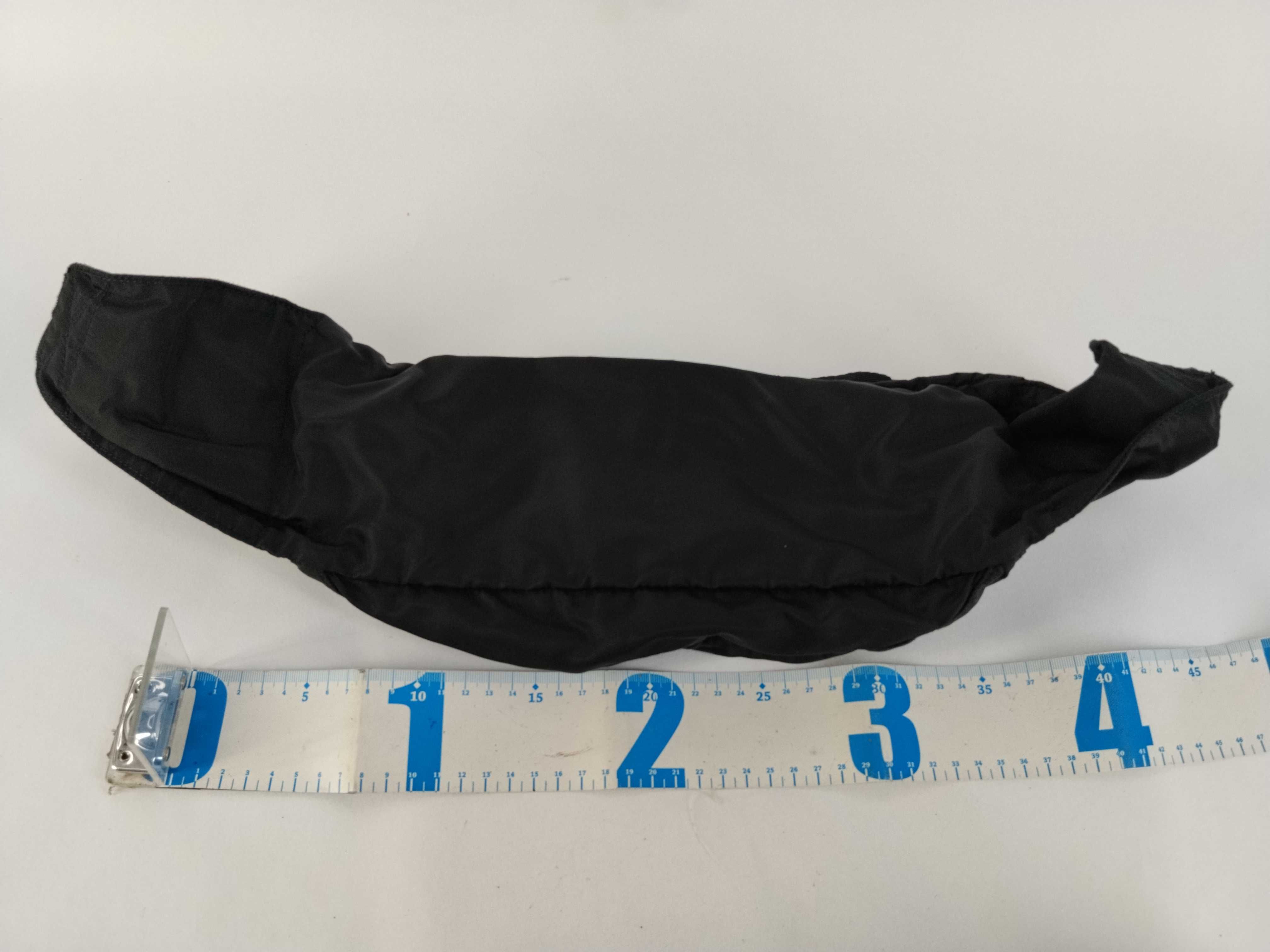 Nylon Waist Bag, Black Nylon Waist Bag — view 2