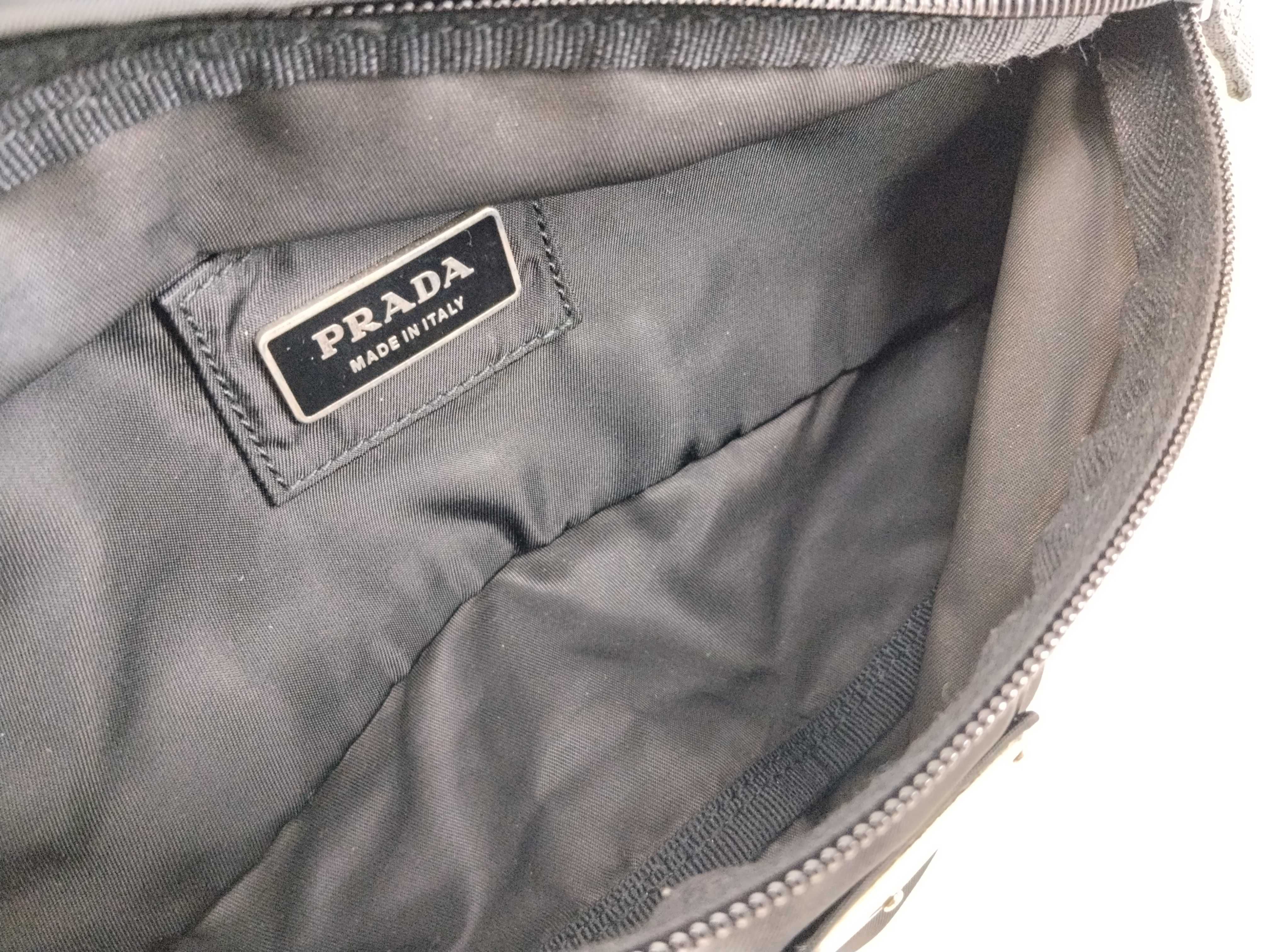 Nylon Waist Bag, Black Nylon Waist Bag — view 11