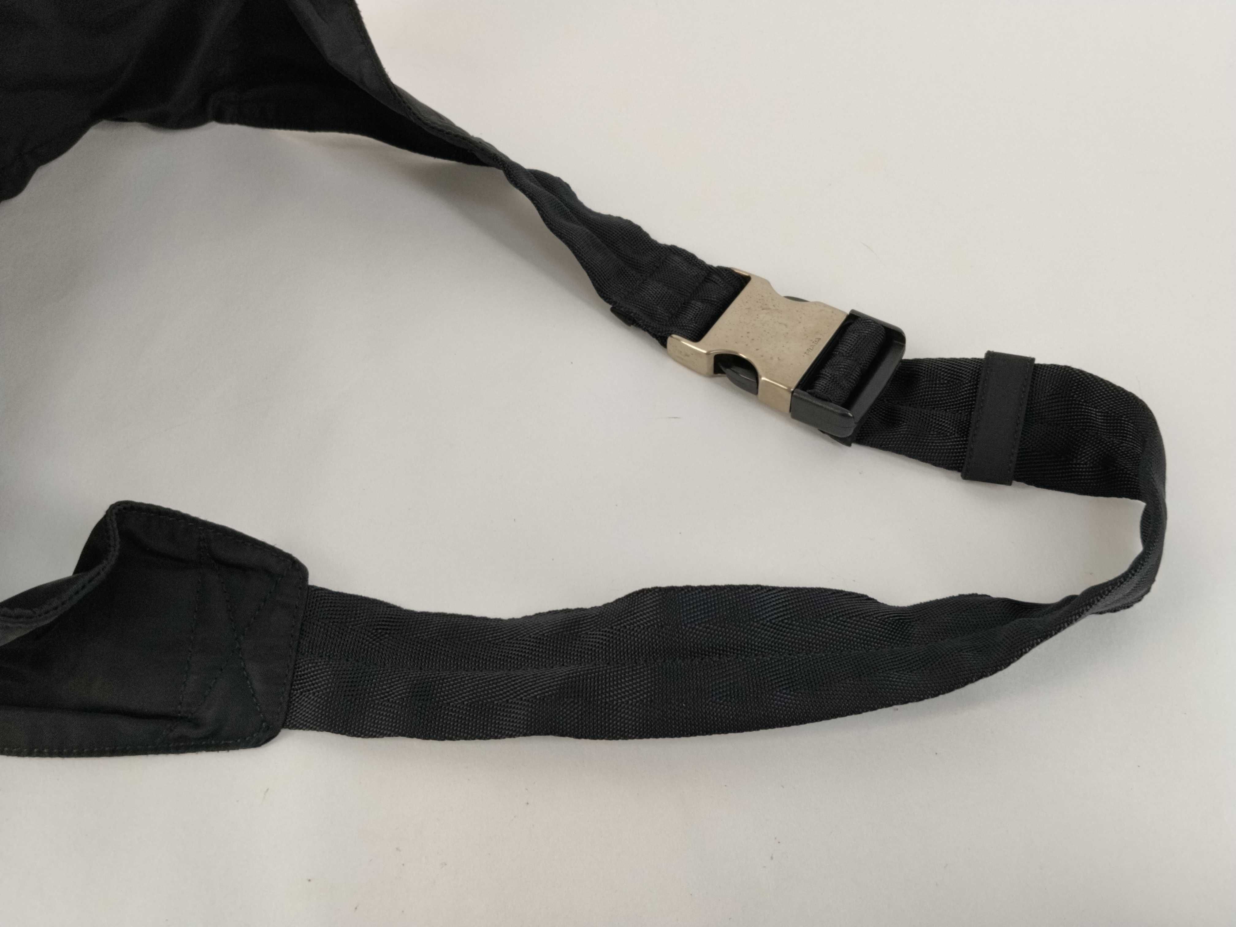 Nylon Waist Bag, Black Nylon Waist Bag — view 3