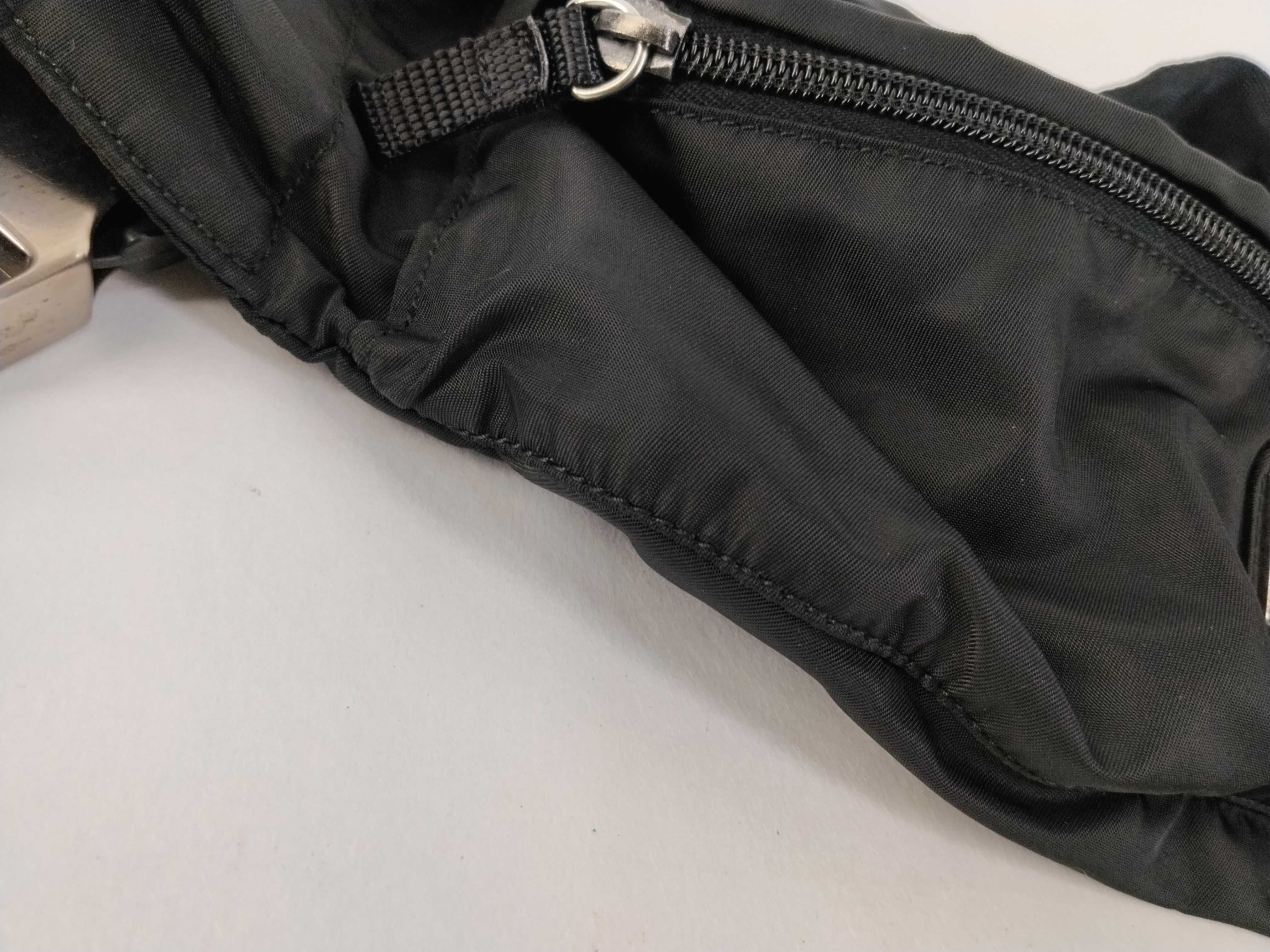 Nylon Waist Bag, Black Nylon Waist Bag — view 6