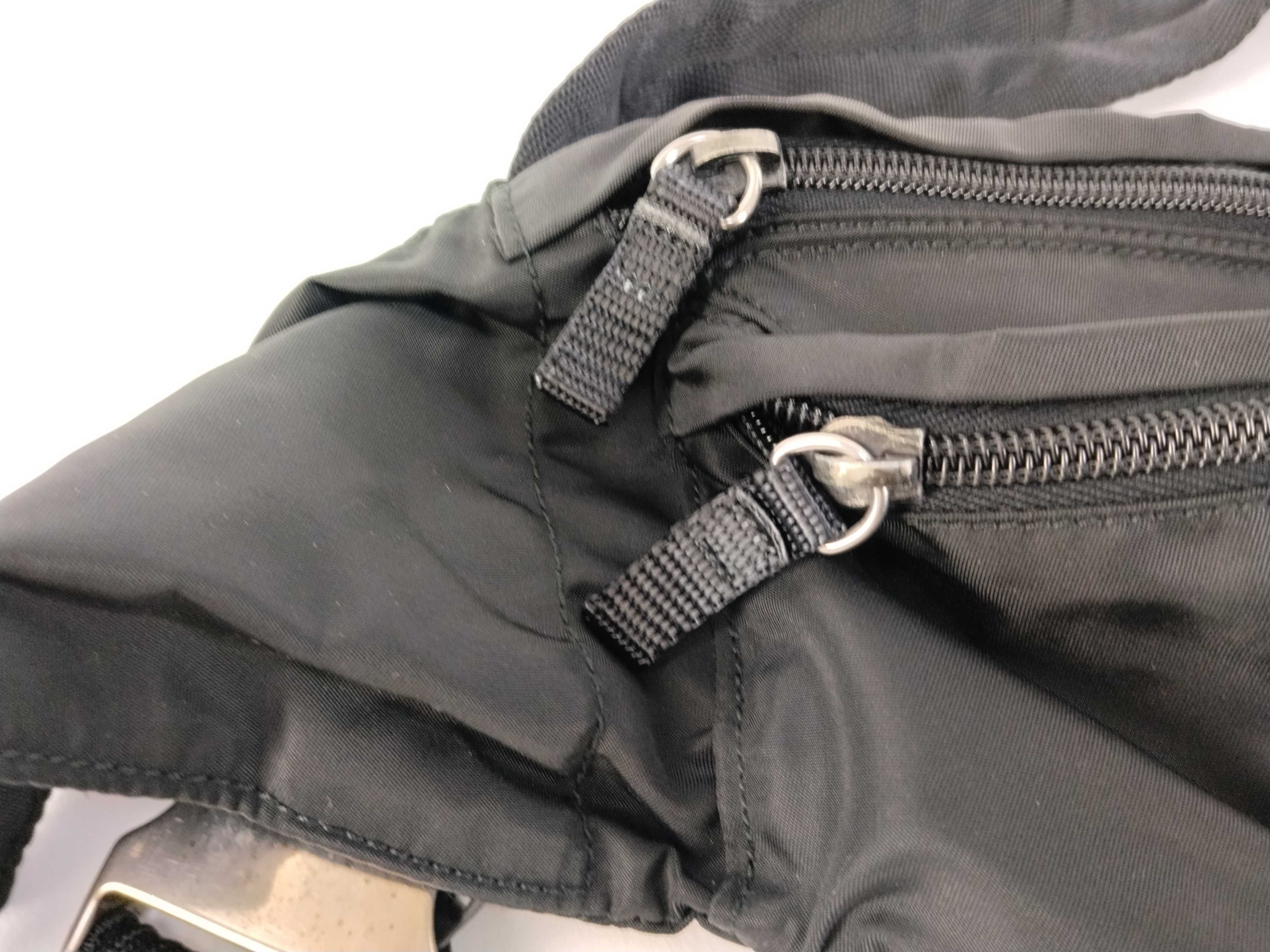 Nylon Waist Bag, Black Nylon Waist Bag — view 8