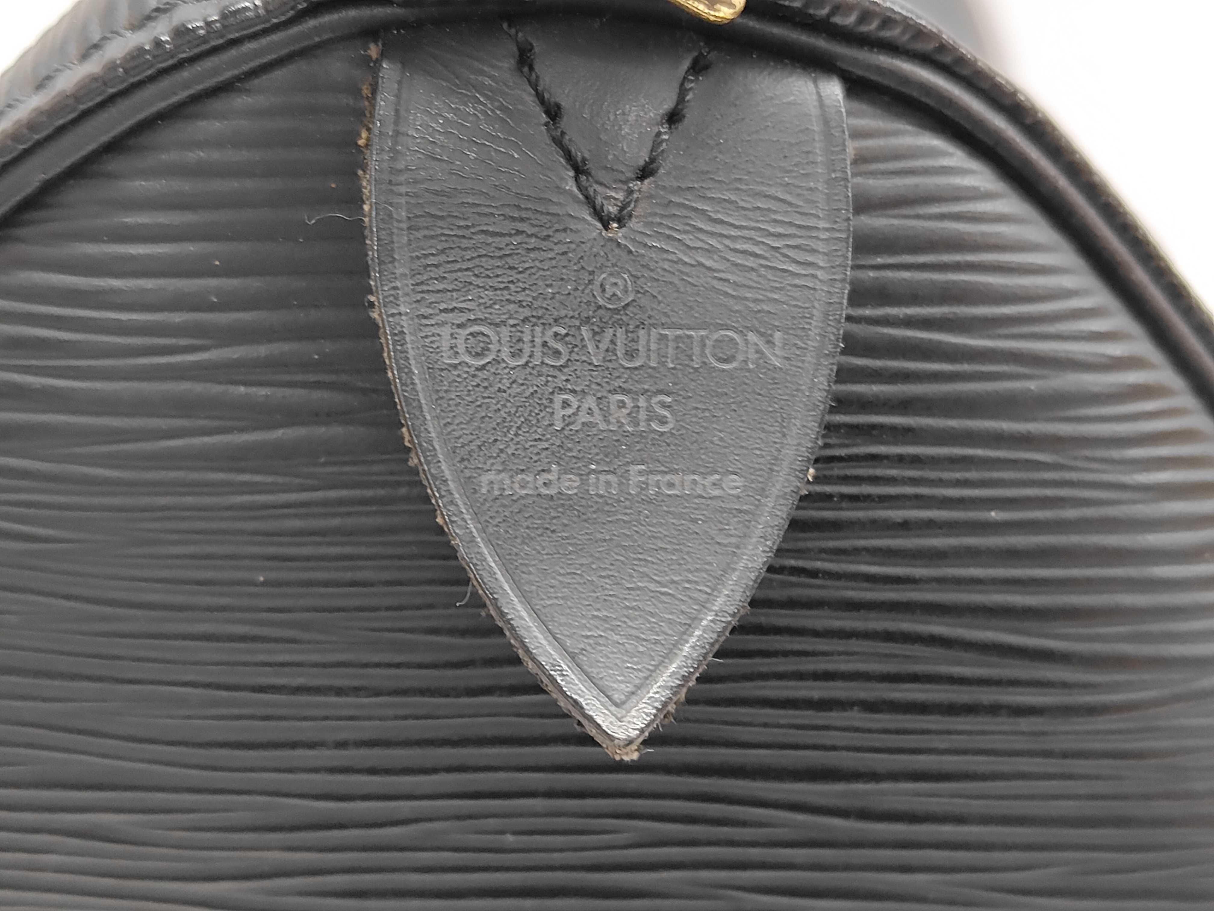 Epi Keepall 50 Black M42962 Boston Bag — view 7