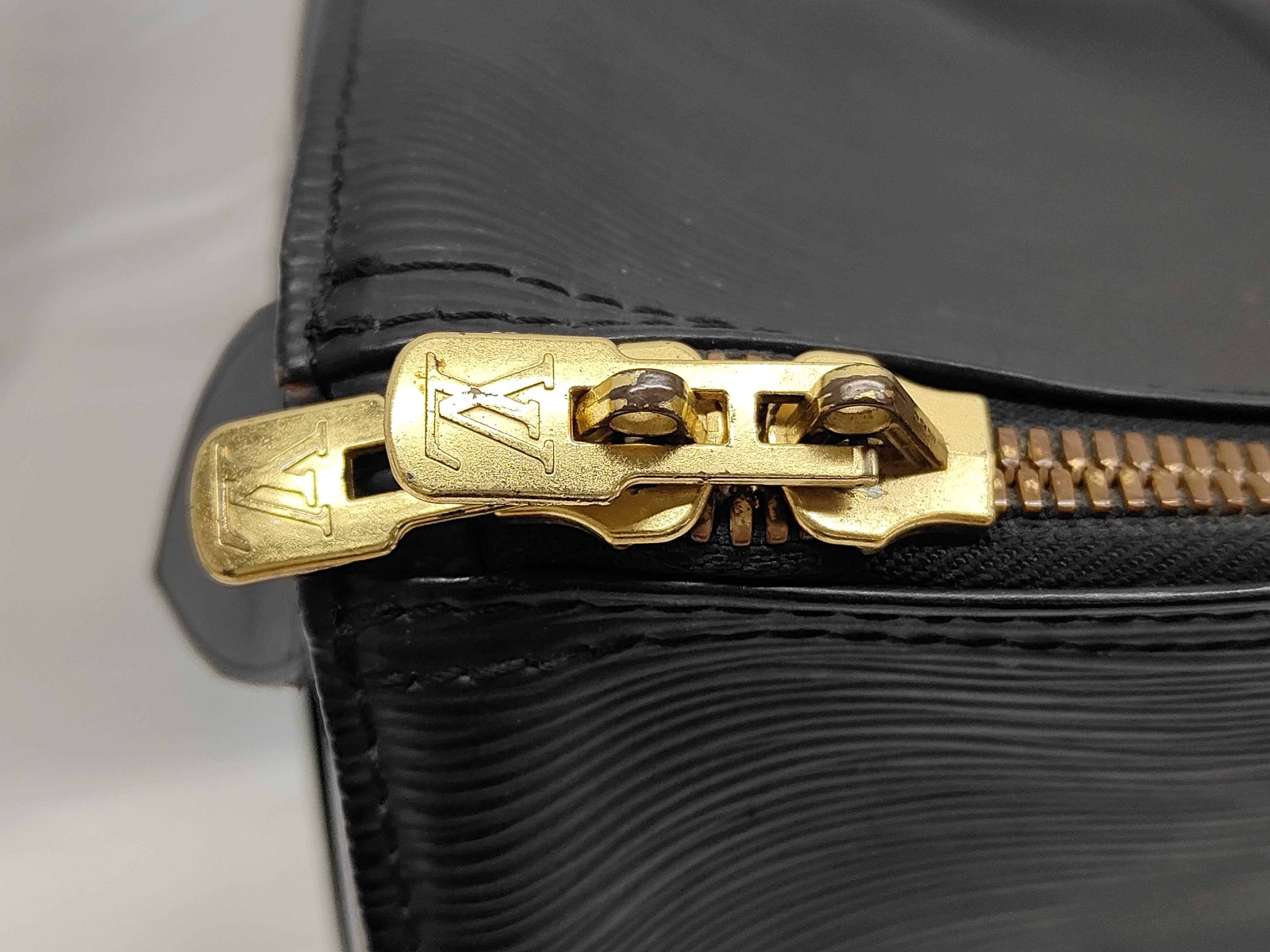 Epi Keepall 50 Black M42962 Boston Bag — view 10