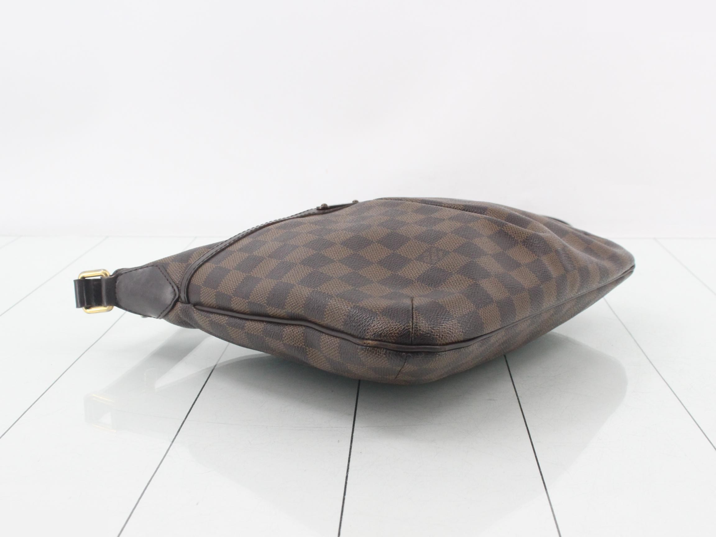 Damier Ebene Bloomsbury PM Shoulder Bag with Gold Hardware — view 5