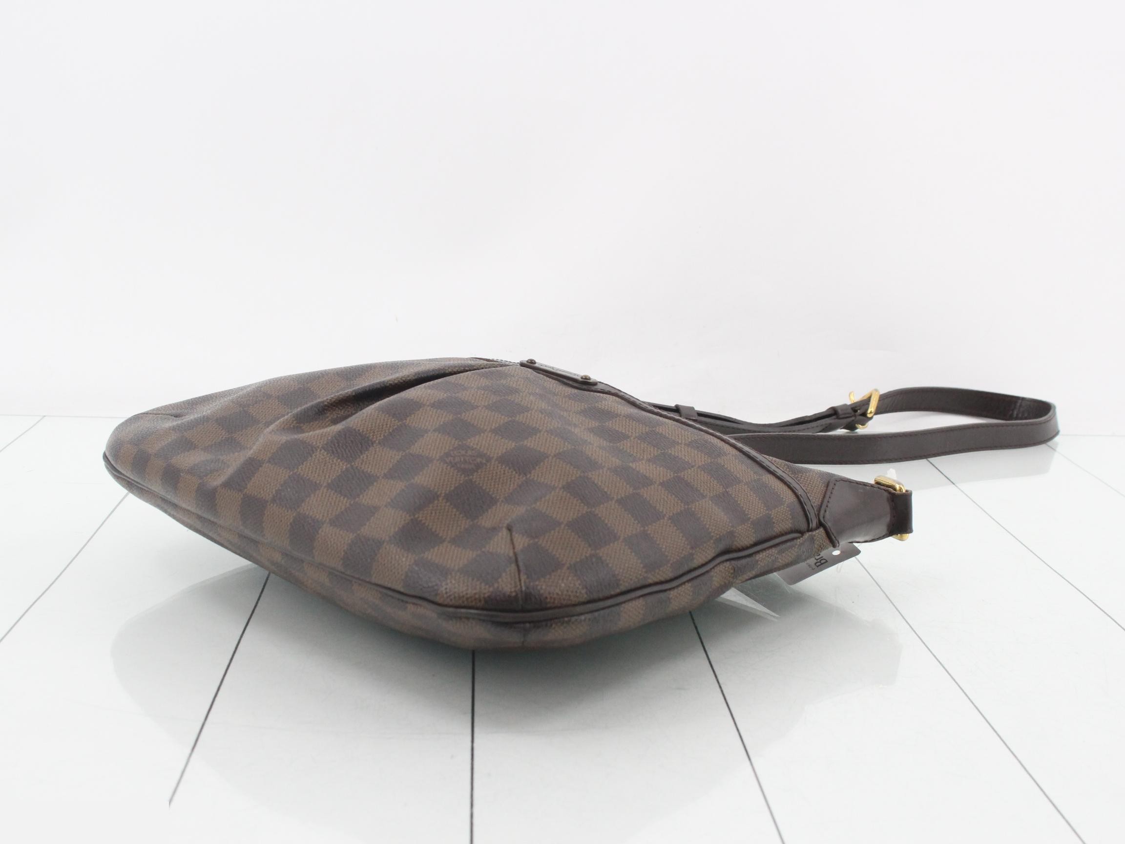 Damier Ebene Bloomsbury PM Shoulder Bag with Gold Hardware — view 6