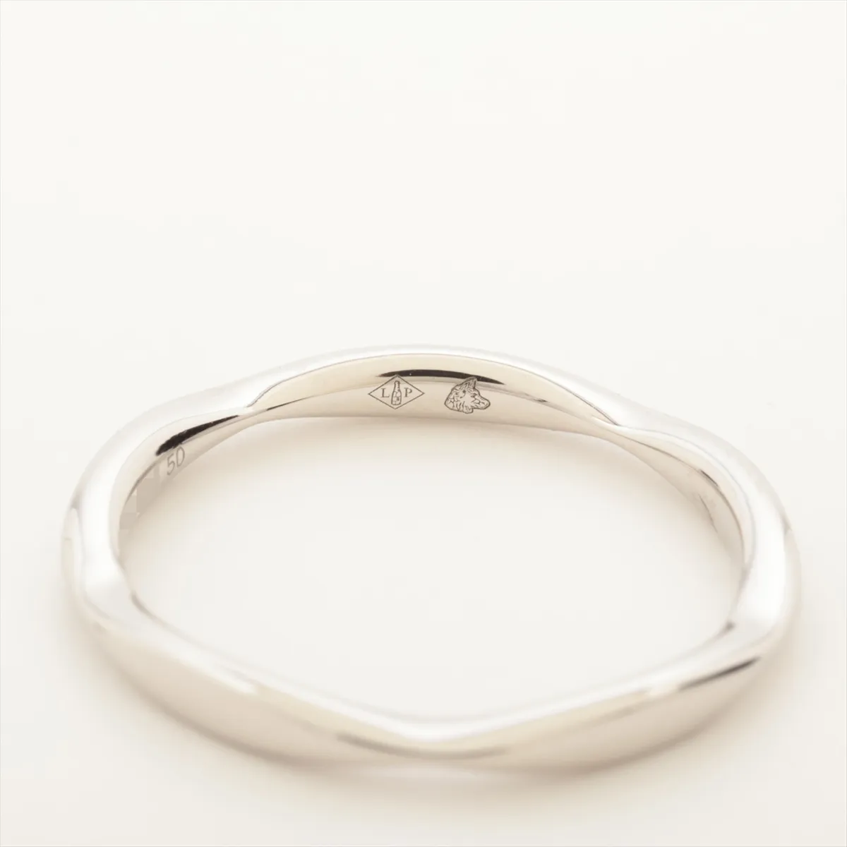 Camellia Ring Pt950 2.5g 50 GH8771 — view 4