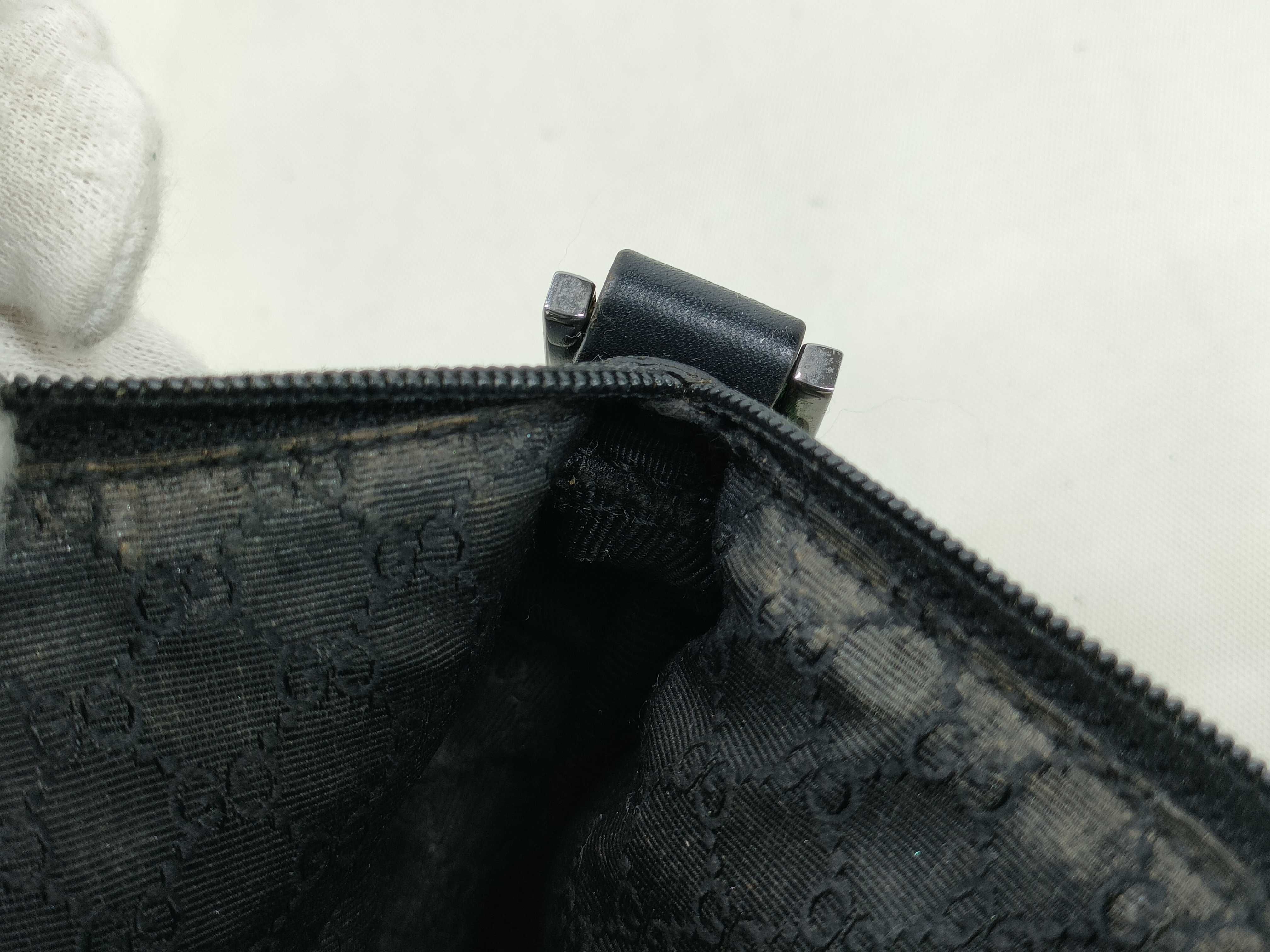 Denim Sherry Line Accessory Pouch Handbag — view 11