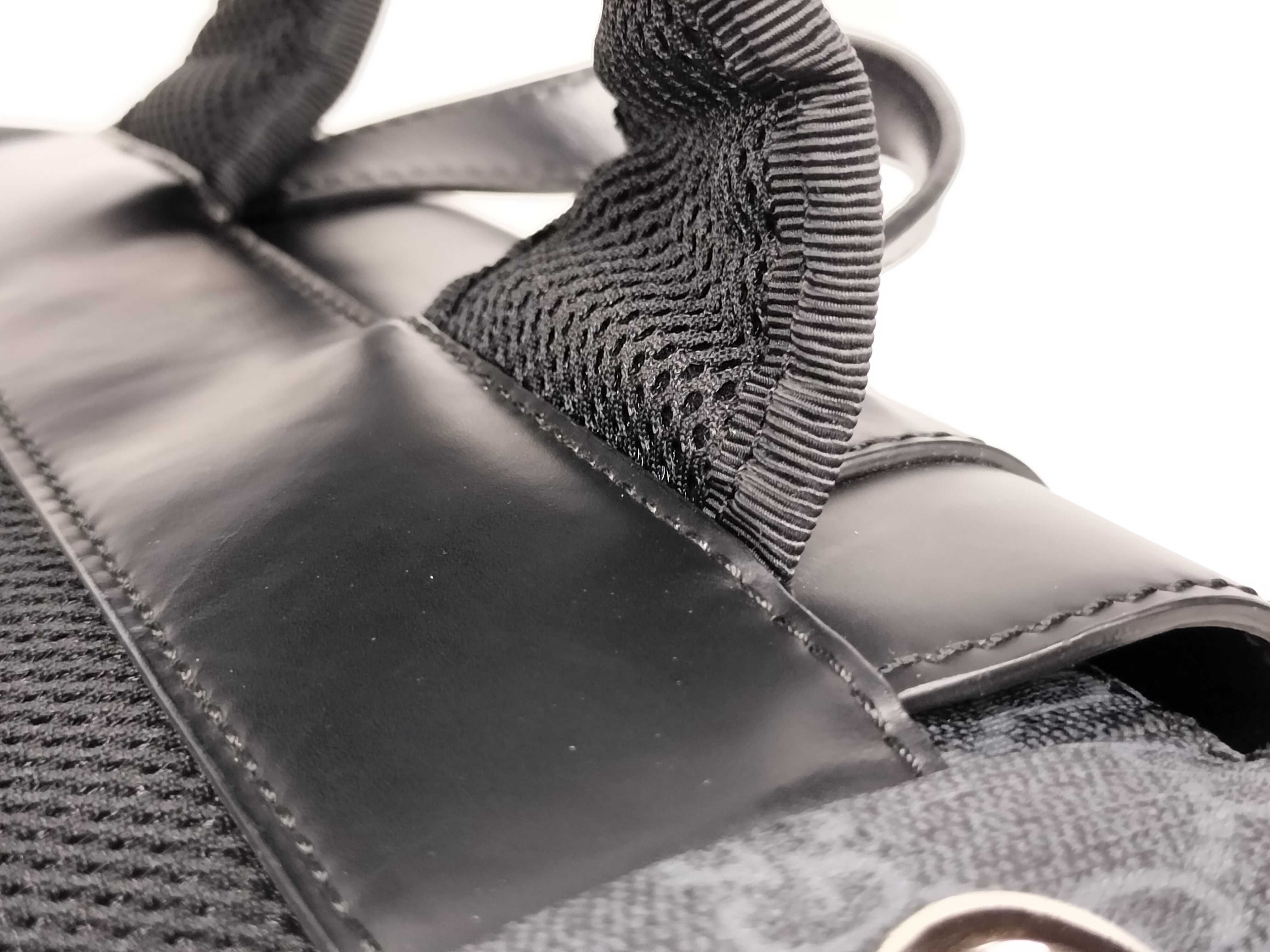 GG Supreme Sherry Line 495563 PVC Leather Black Backpack — view 5