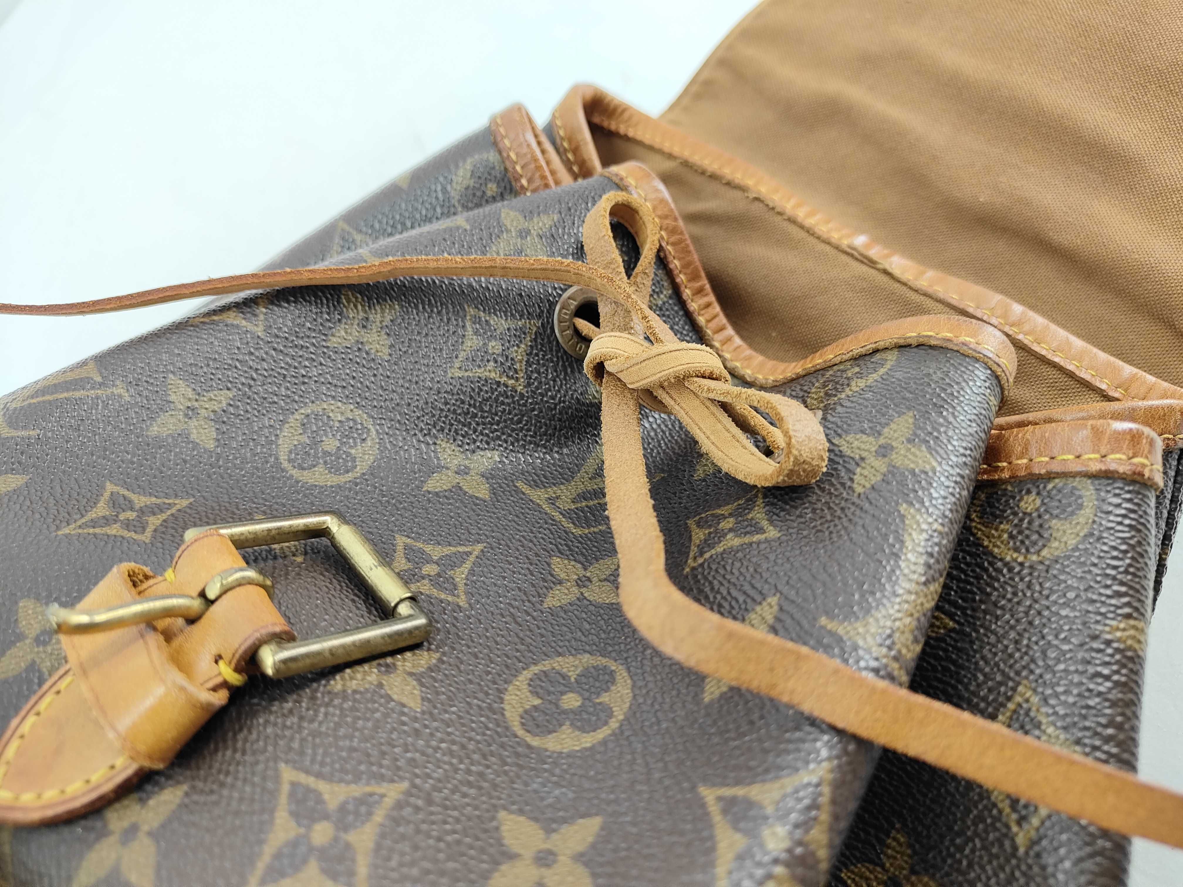 Monogram LV Montsouris GM Monogram Backpack — view 11