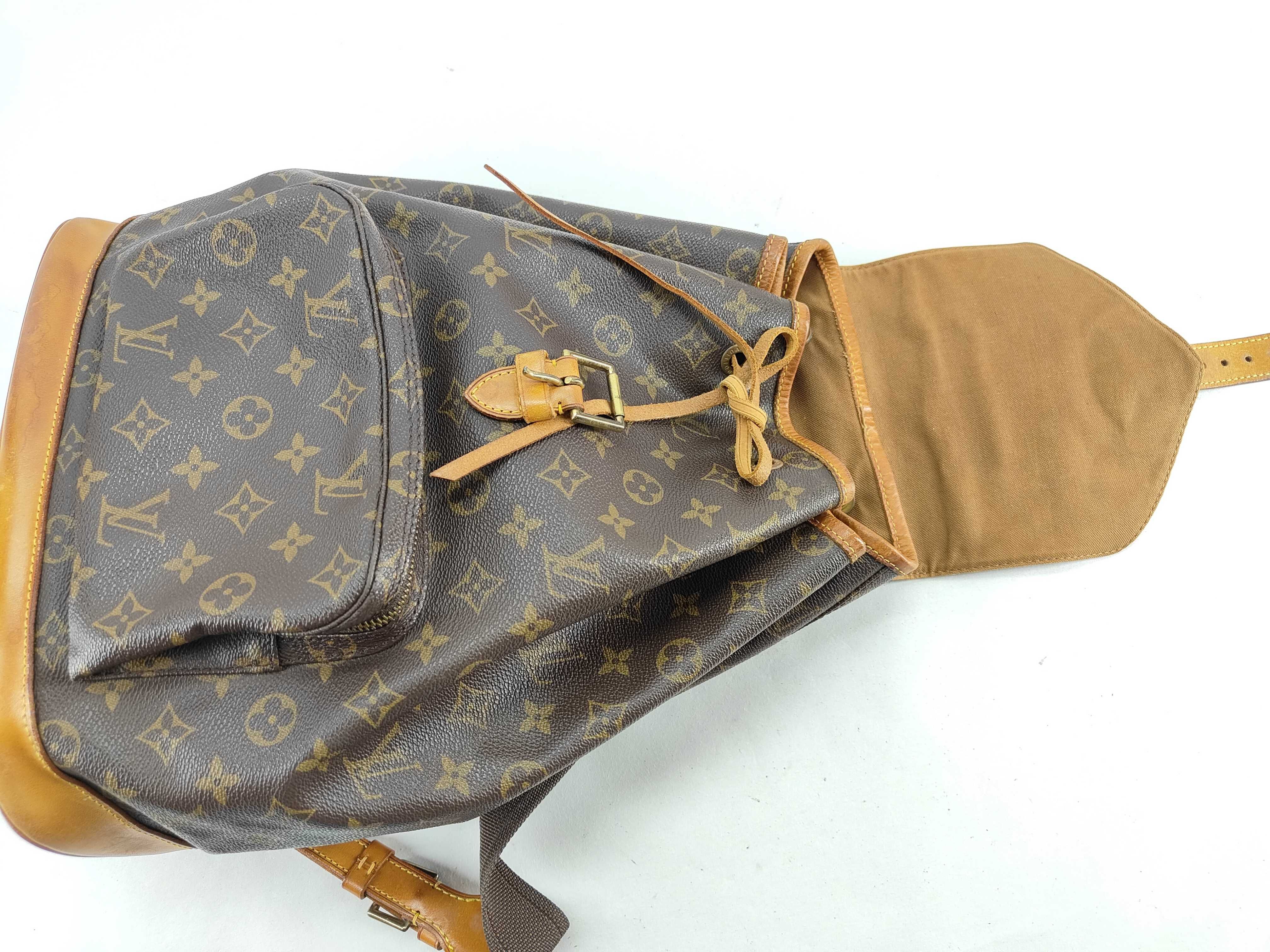 Monogram LV Montsouris GM Monogram Backpack — view 10