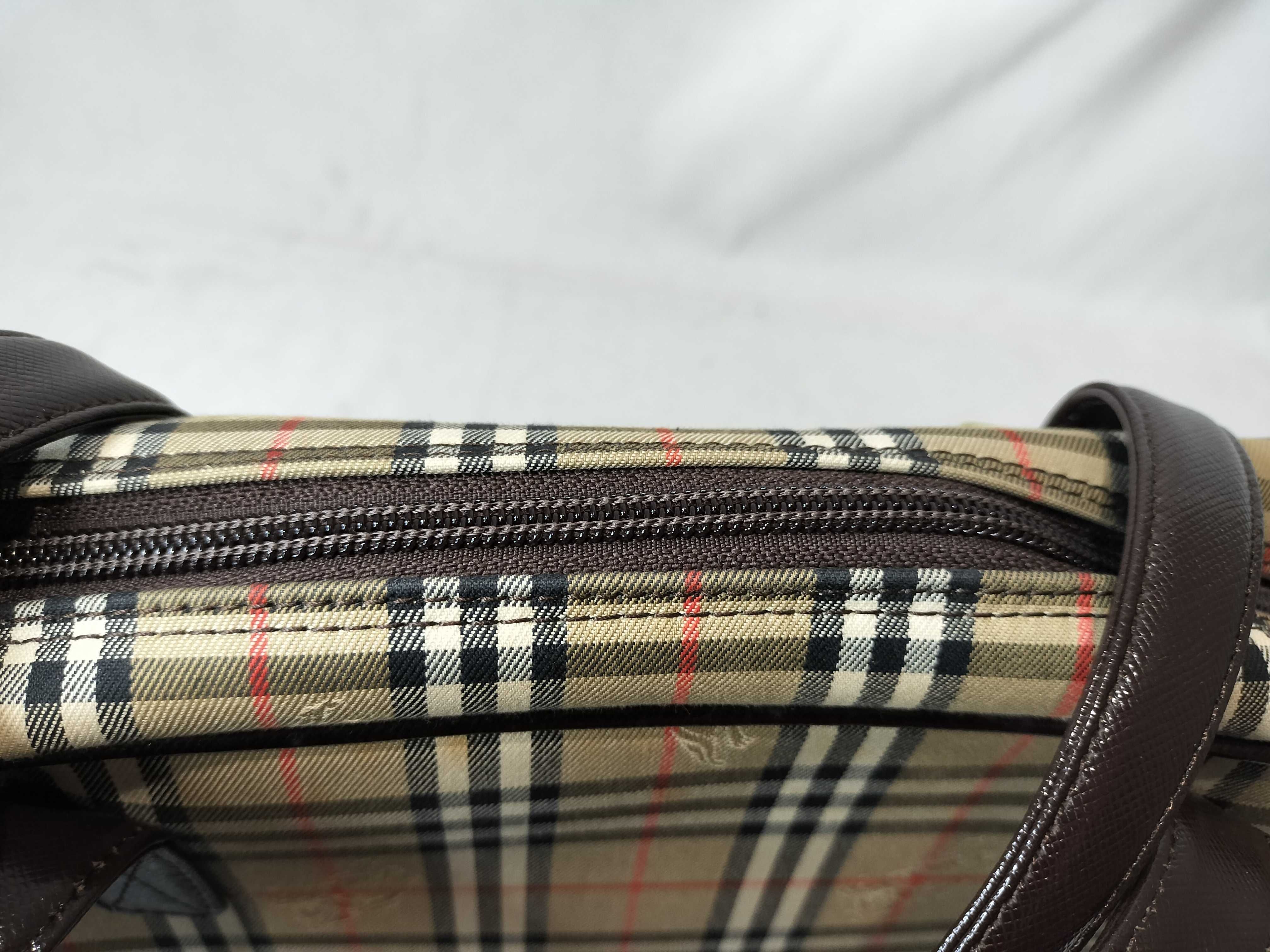 Nova Check Tote Handbag — view 9