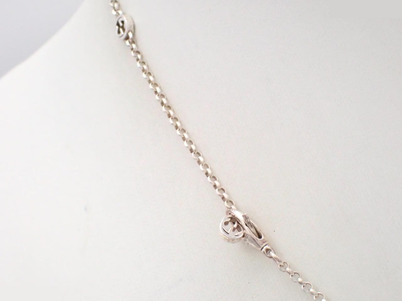 Silver necklace, Ag925, 5.5g, chain approximately 42cm — view 2