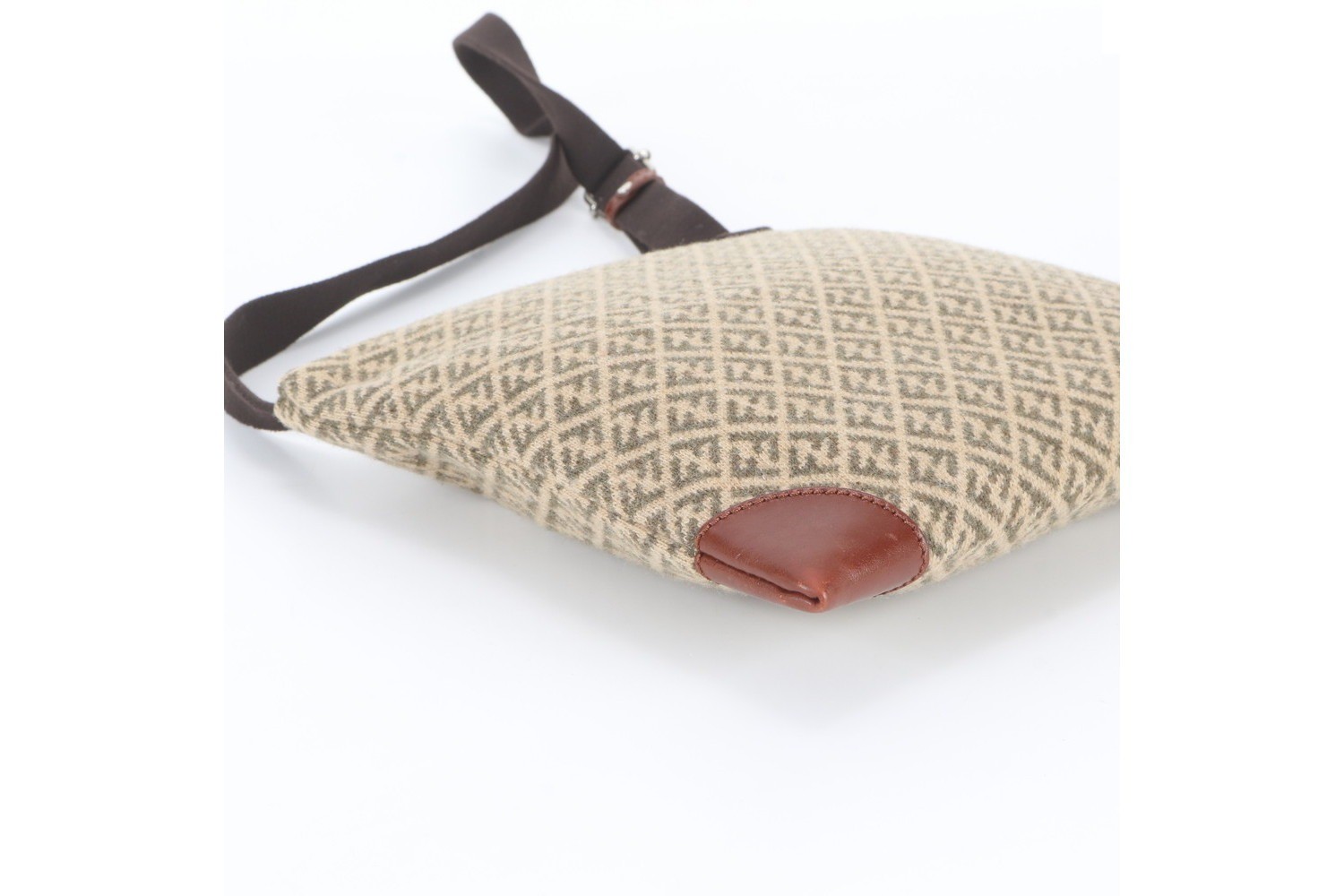 Zucchino 119-2384 Leather Canvas Shoulder Bag — view 5