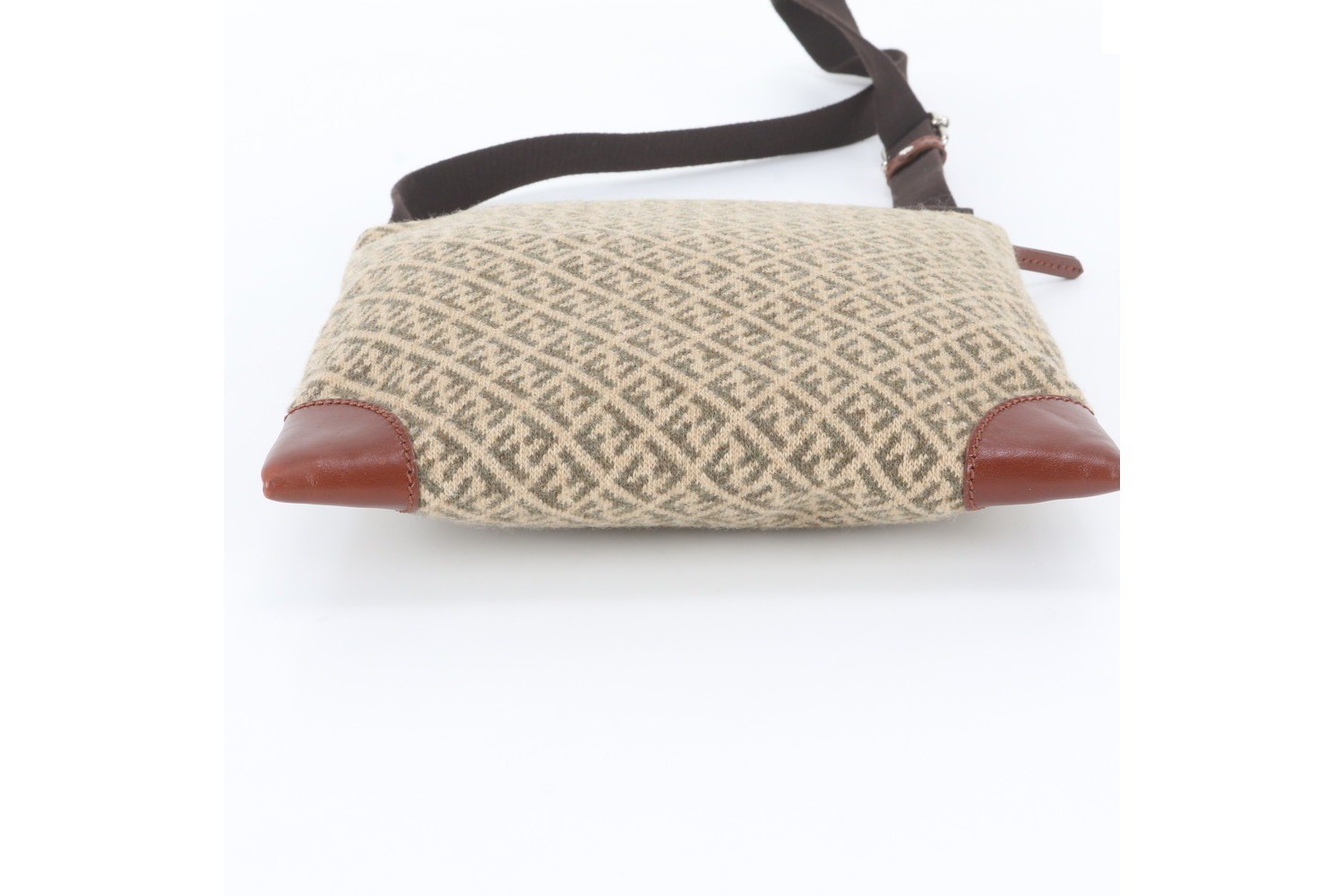 Zucchino 119-2384 Leather Canvas Shoulder Bag — view 6
