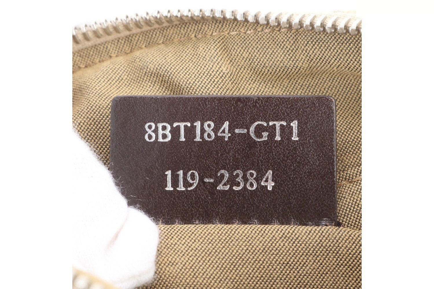Zucchino 119-2384 Leather Canvas Shoulder Bag — view 9