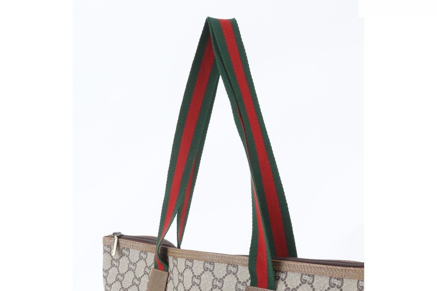 Sherry Line GG Plus Leather Tote Bag — view 2