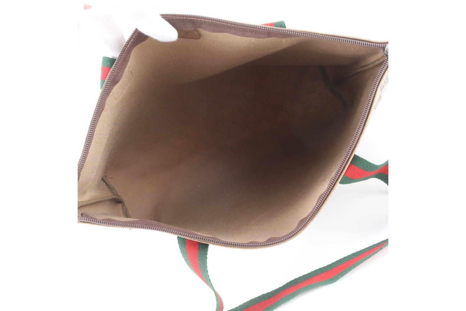 Sherry Line GG Plus Leather Tote Bag — view 7