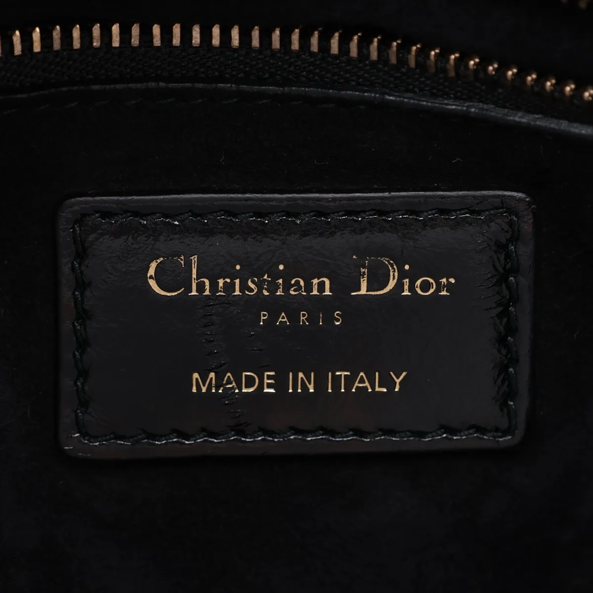 Cannage Lady Dior Leather 2-Way Handbag, Black — view 11