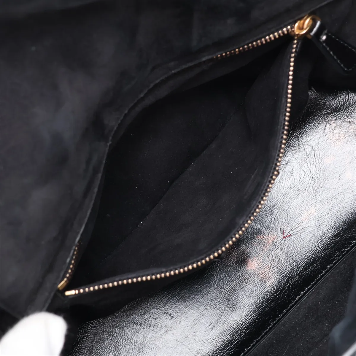 Cannage Lady Dior Leather 2-Way Handbag, Black — view 9