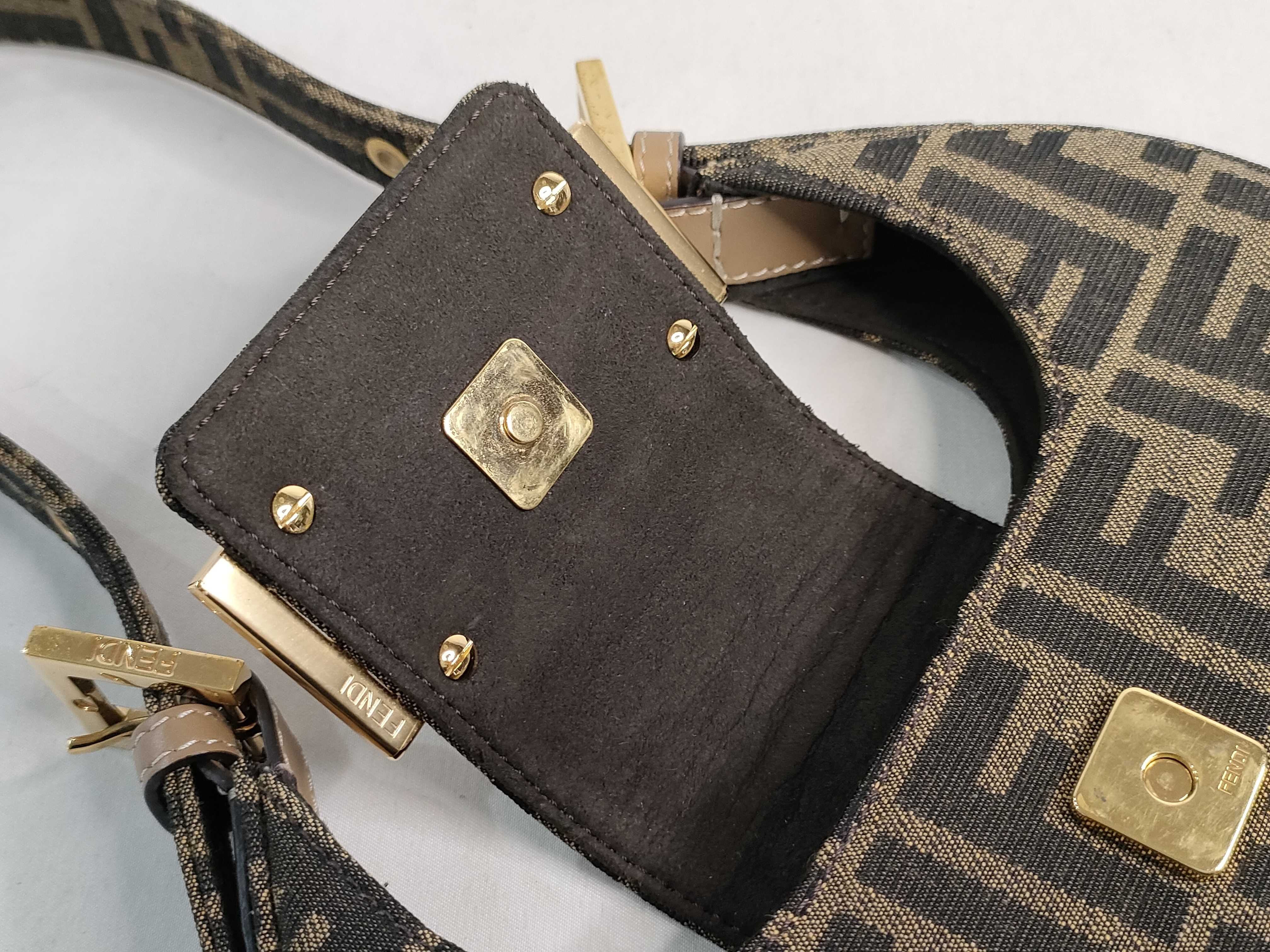 Zucca pattern Fendi handbag — view 8