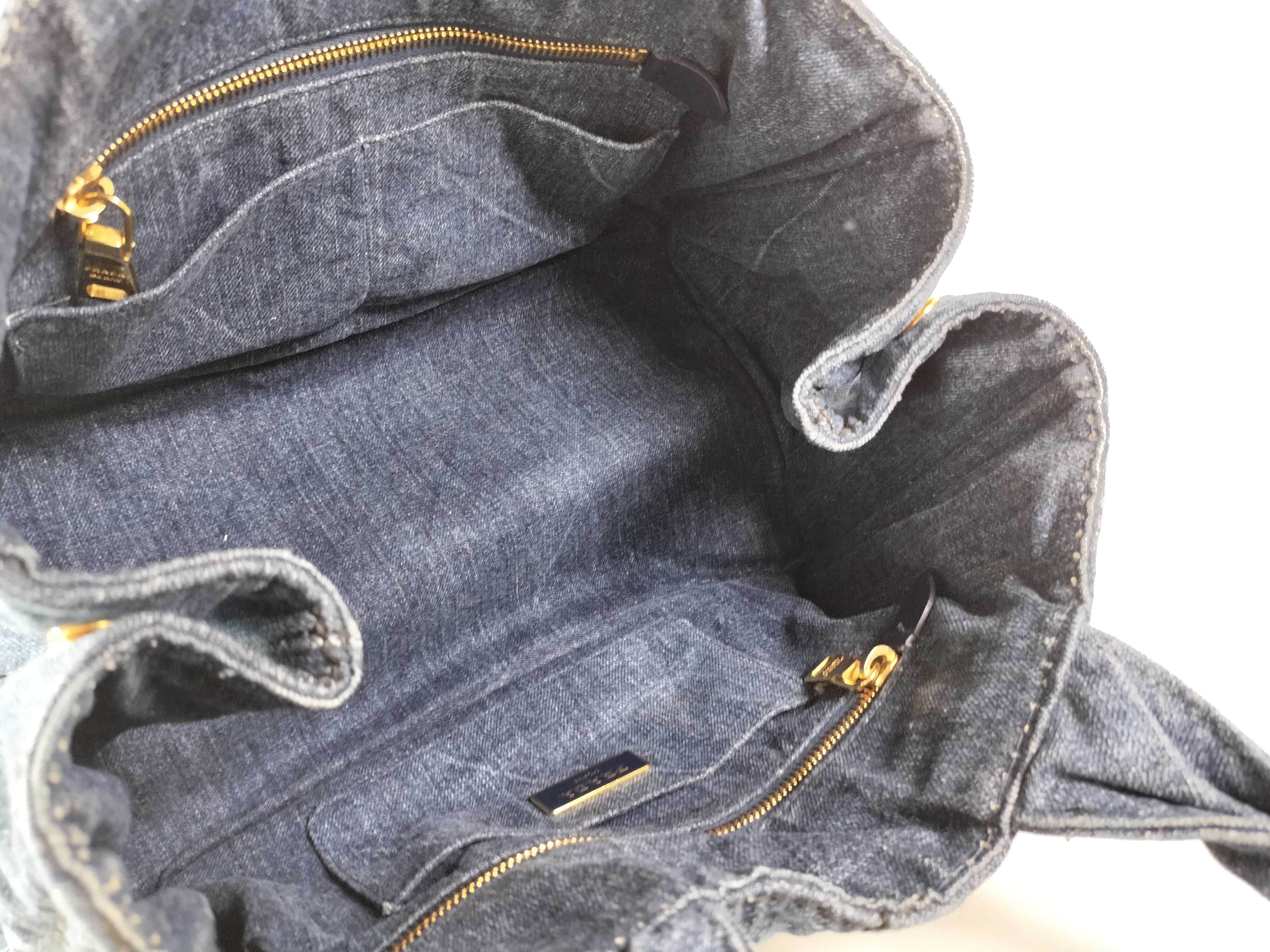 Canapa Tote Bag Denim Tote Bag — view 8