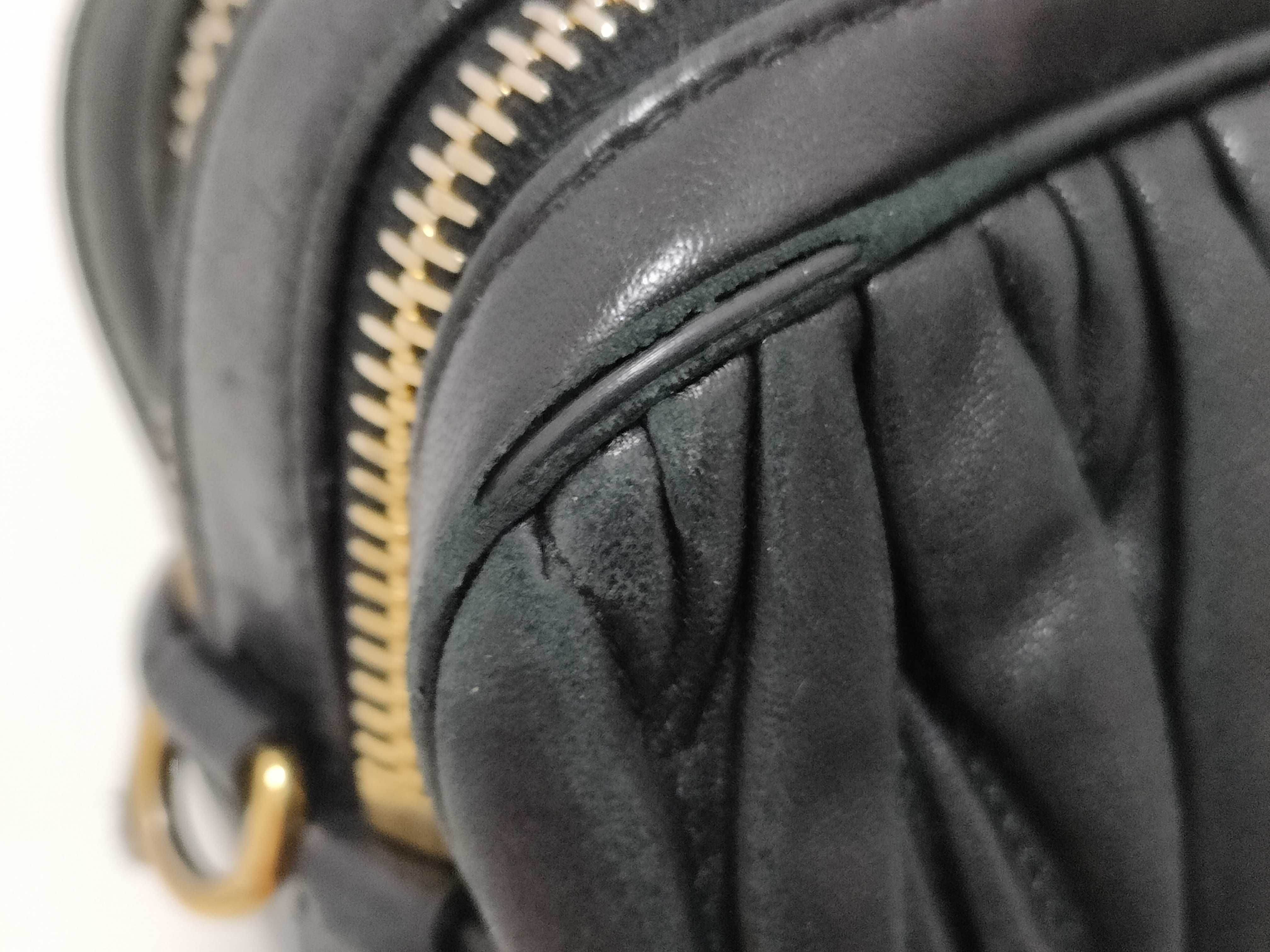 Matelassé Black Pouch — view 14
