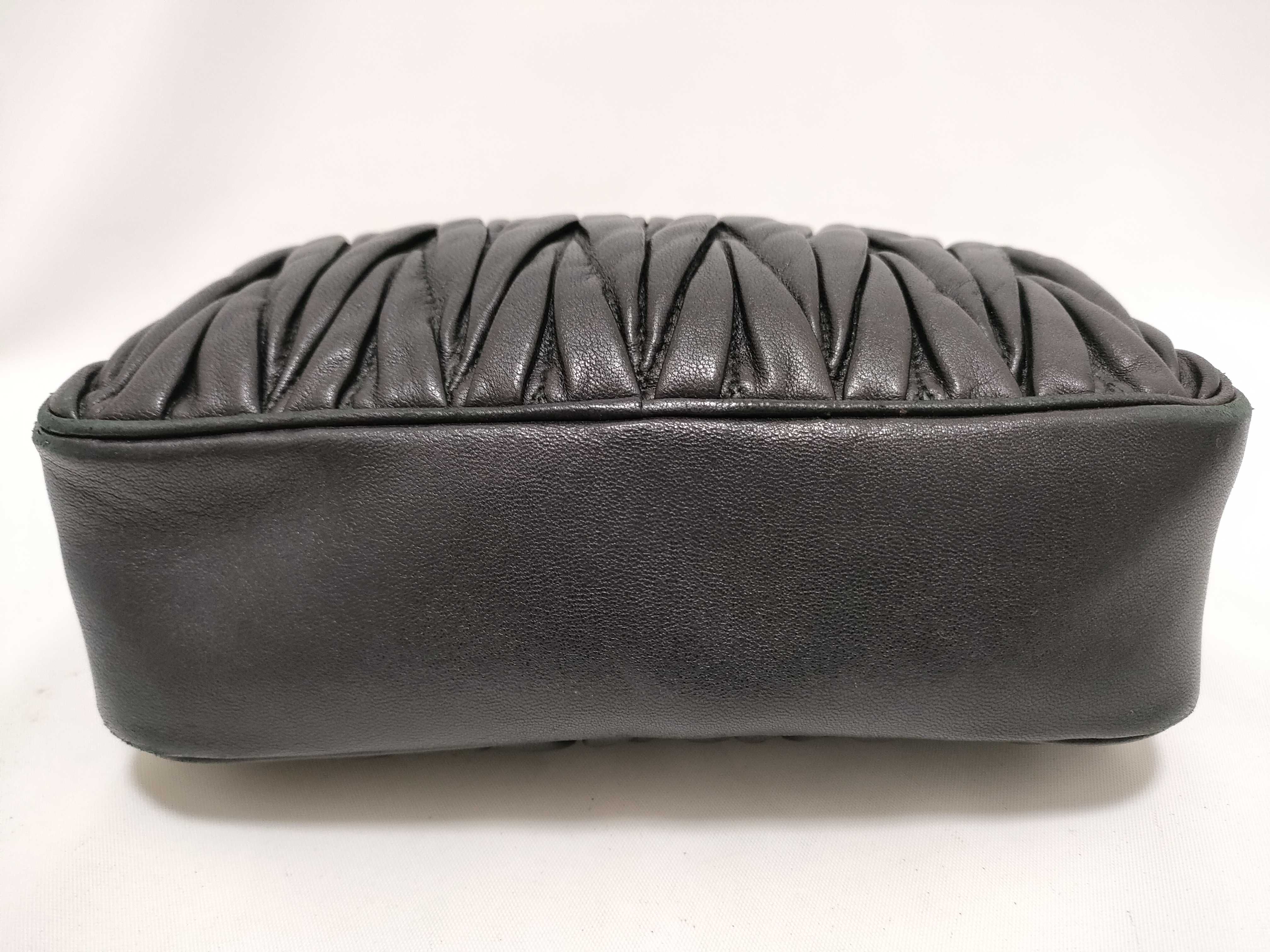 Matelassé Black Pouch — view 5