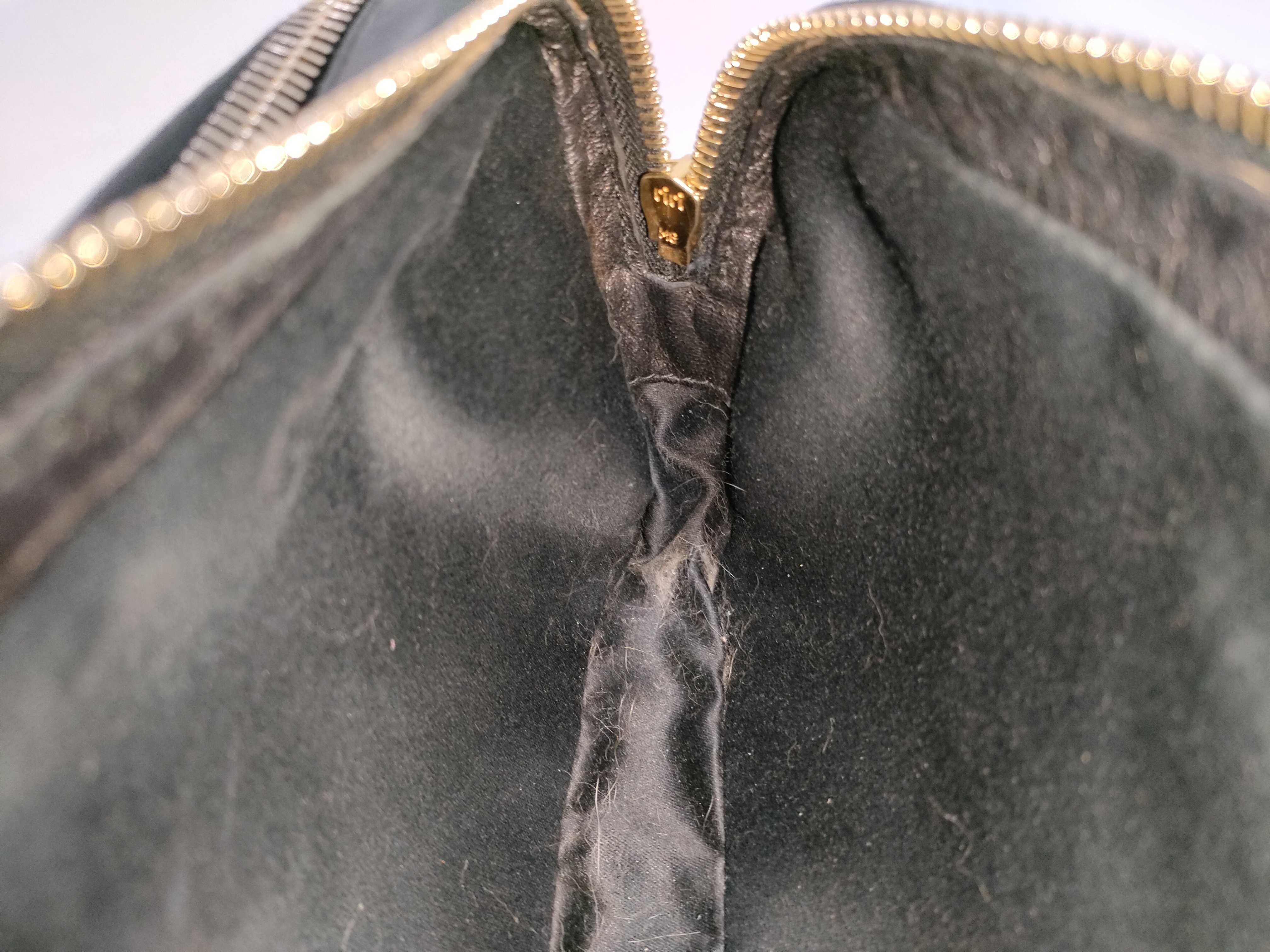 Matelassé Black Pouch — view 6